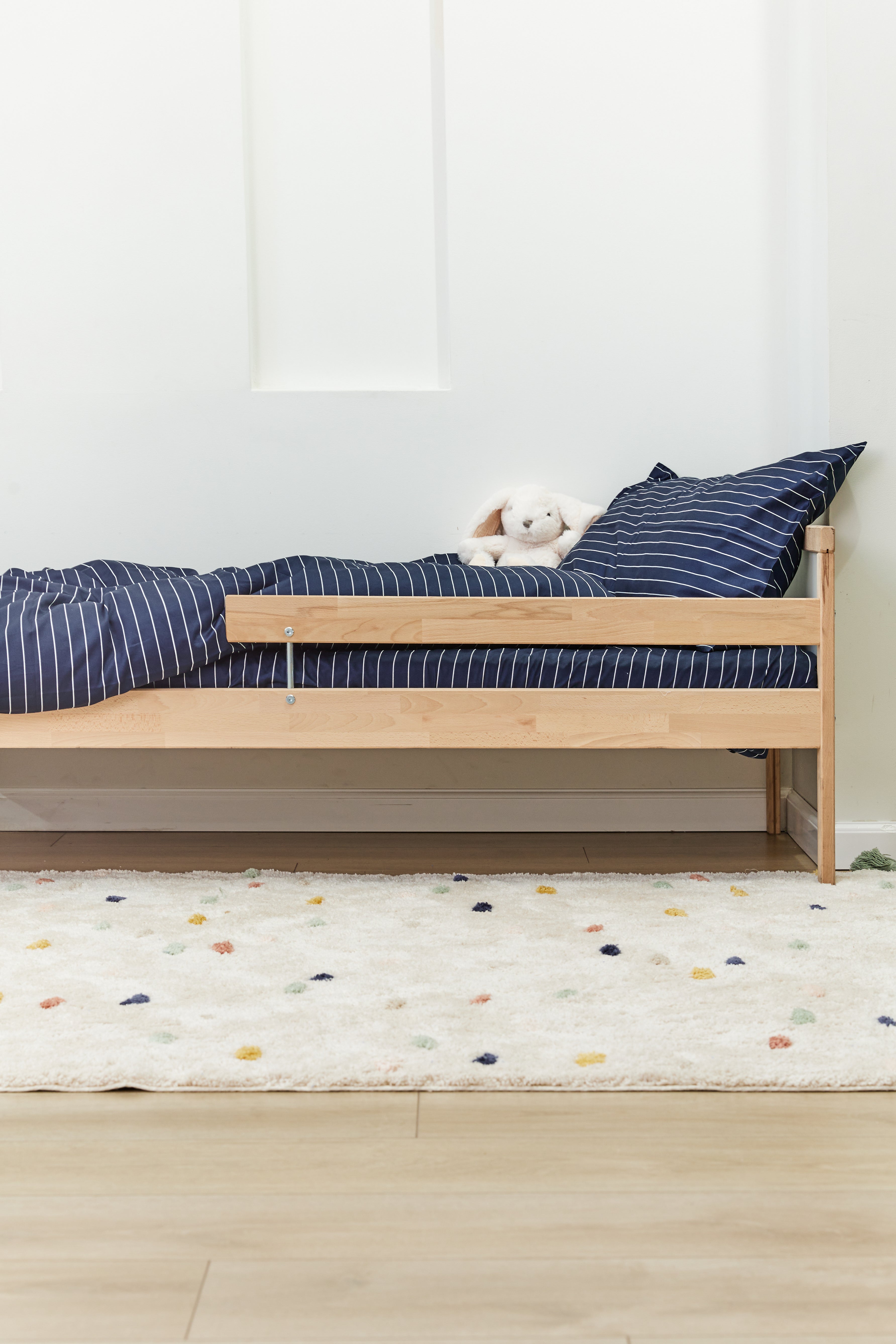 סט מצעי סאטן 500 ילדים Marine Stripes