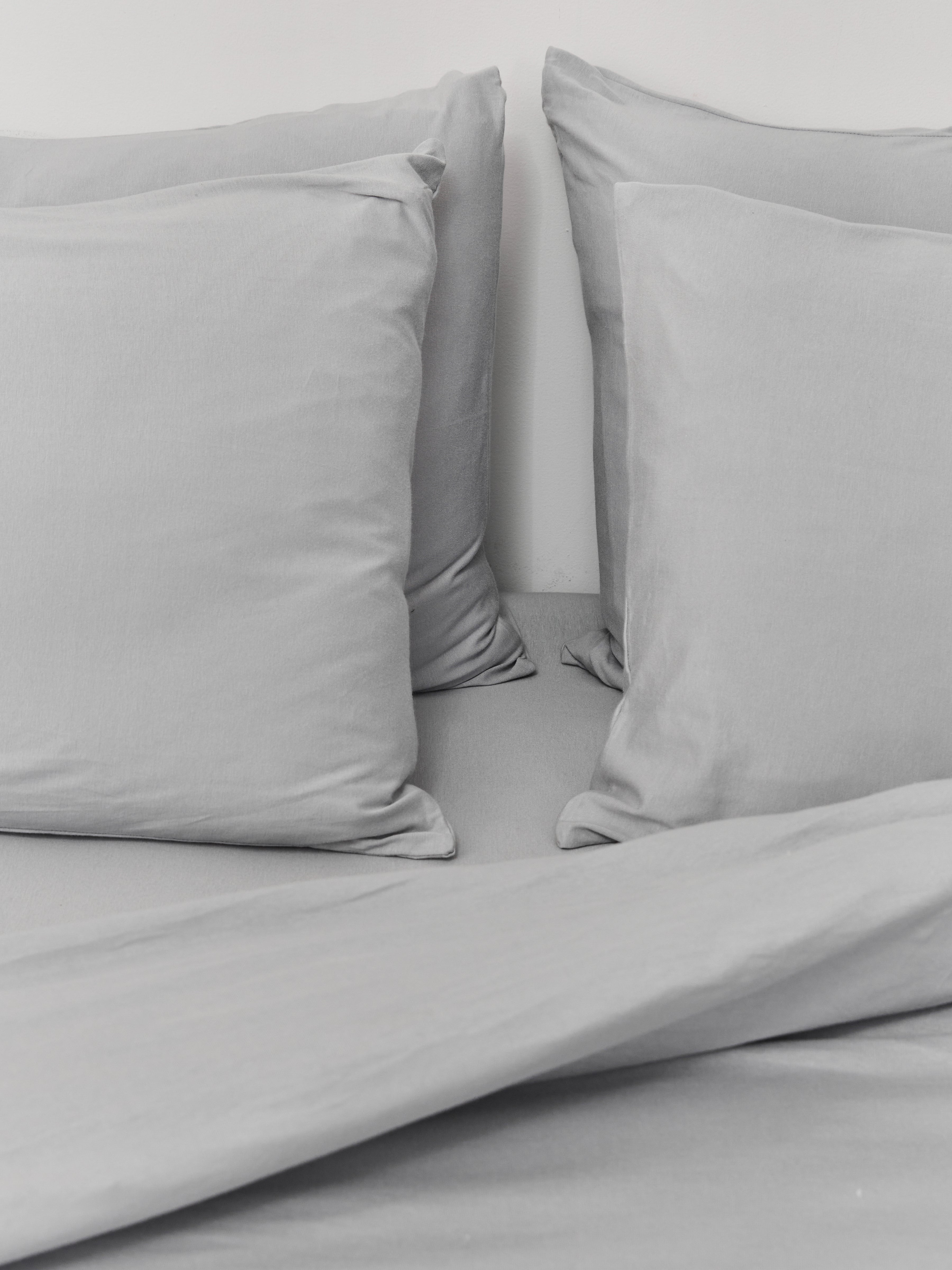 סט מצעי ג'רסי Light Gray