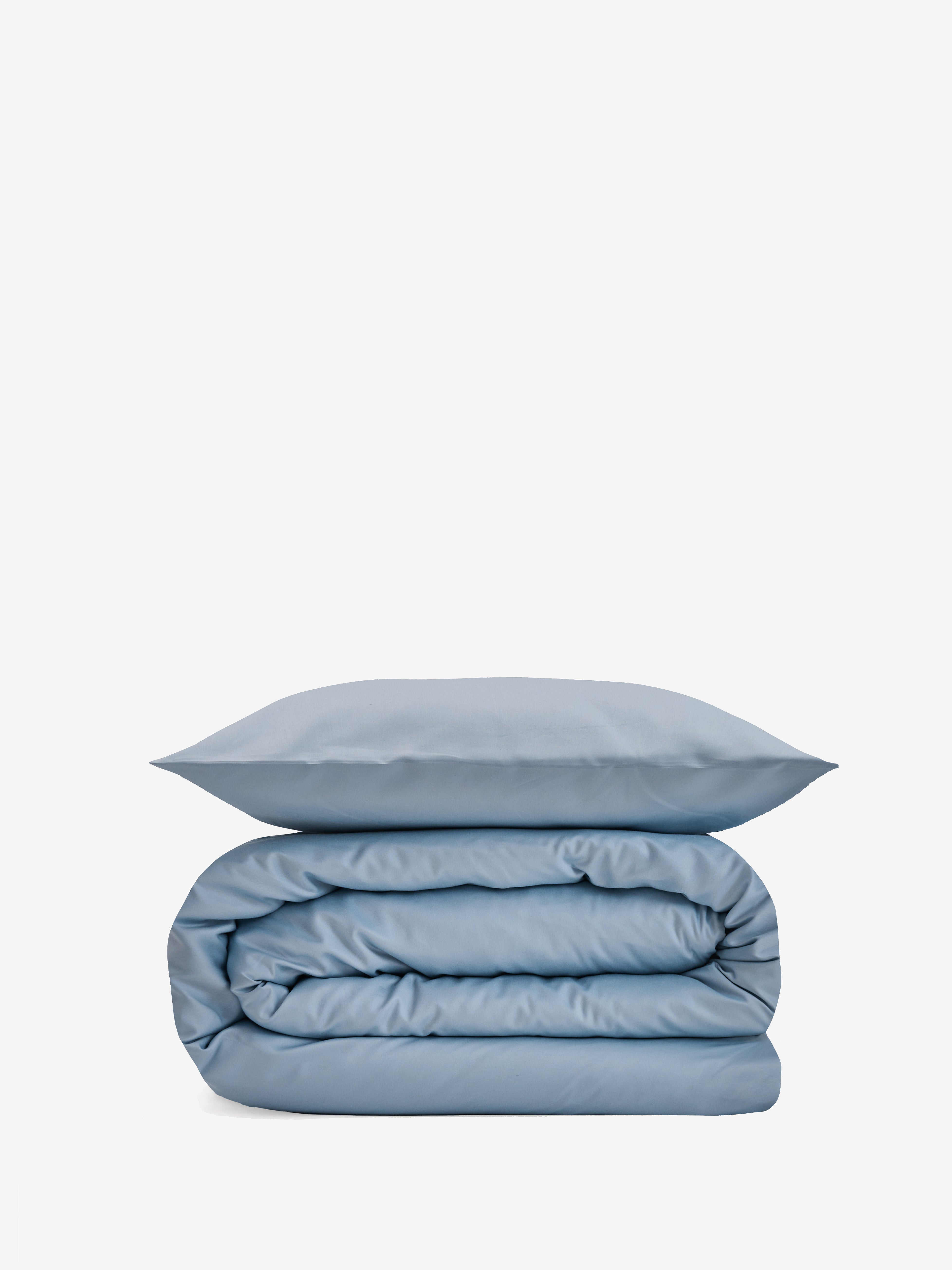 סט מצעי סאטן 500 ילדים Baby Blue