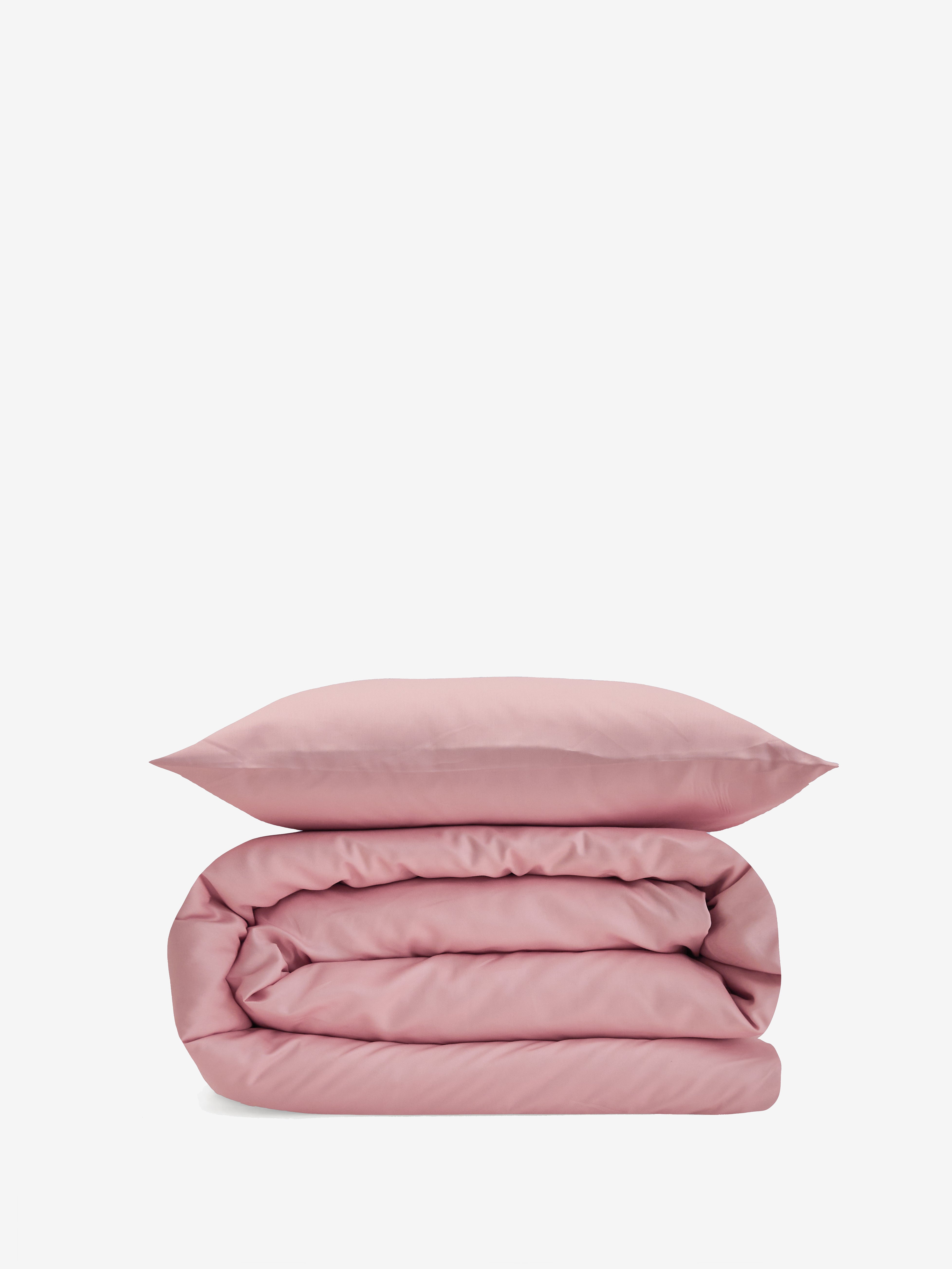 סט מצעי סאטן 500 ילדים Pink Himalayan