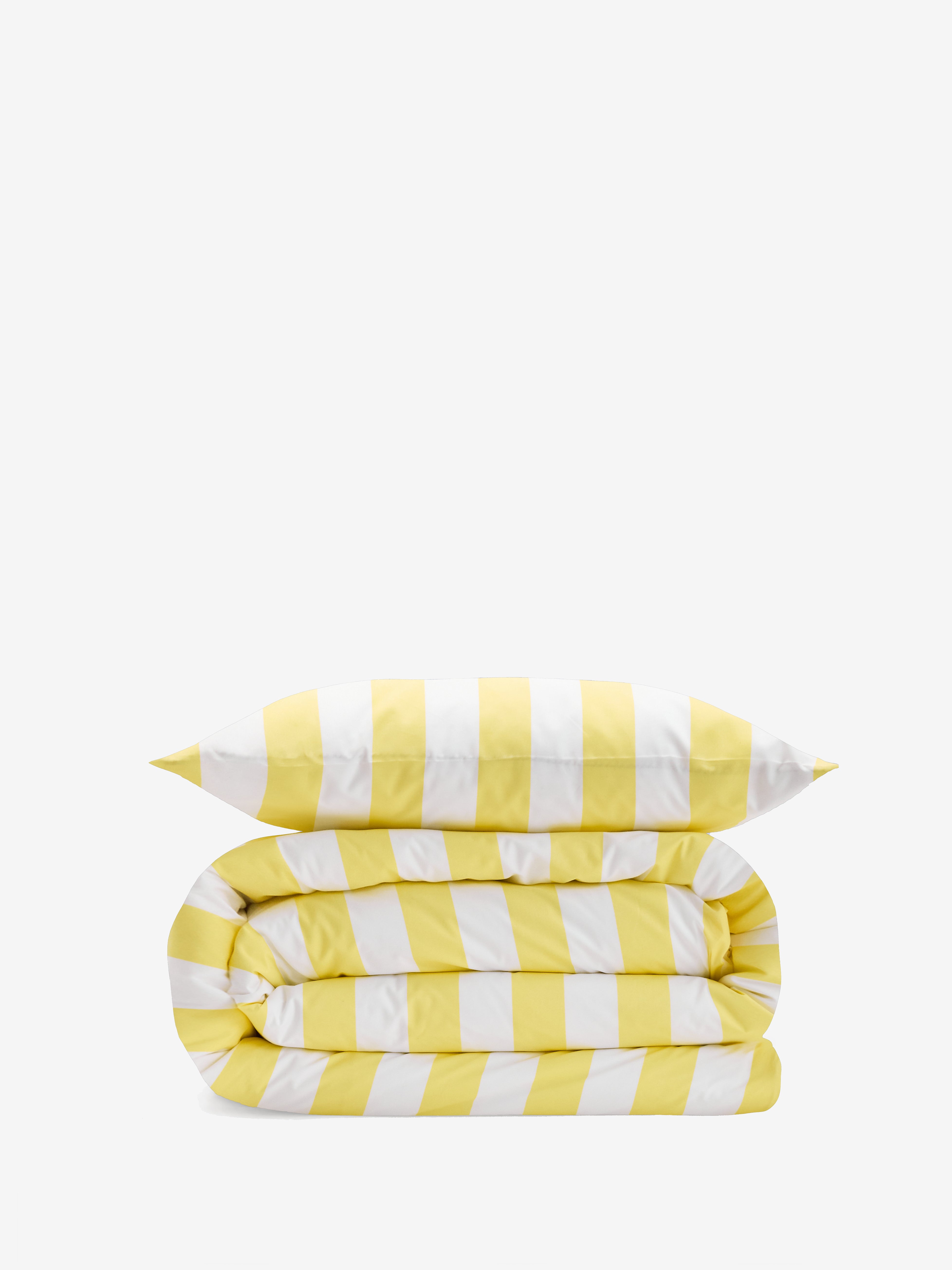 סט מצעי פרקל ילדים Banana Strips