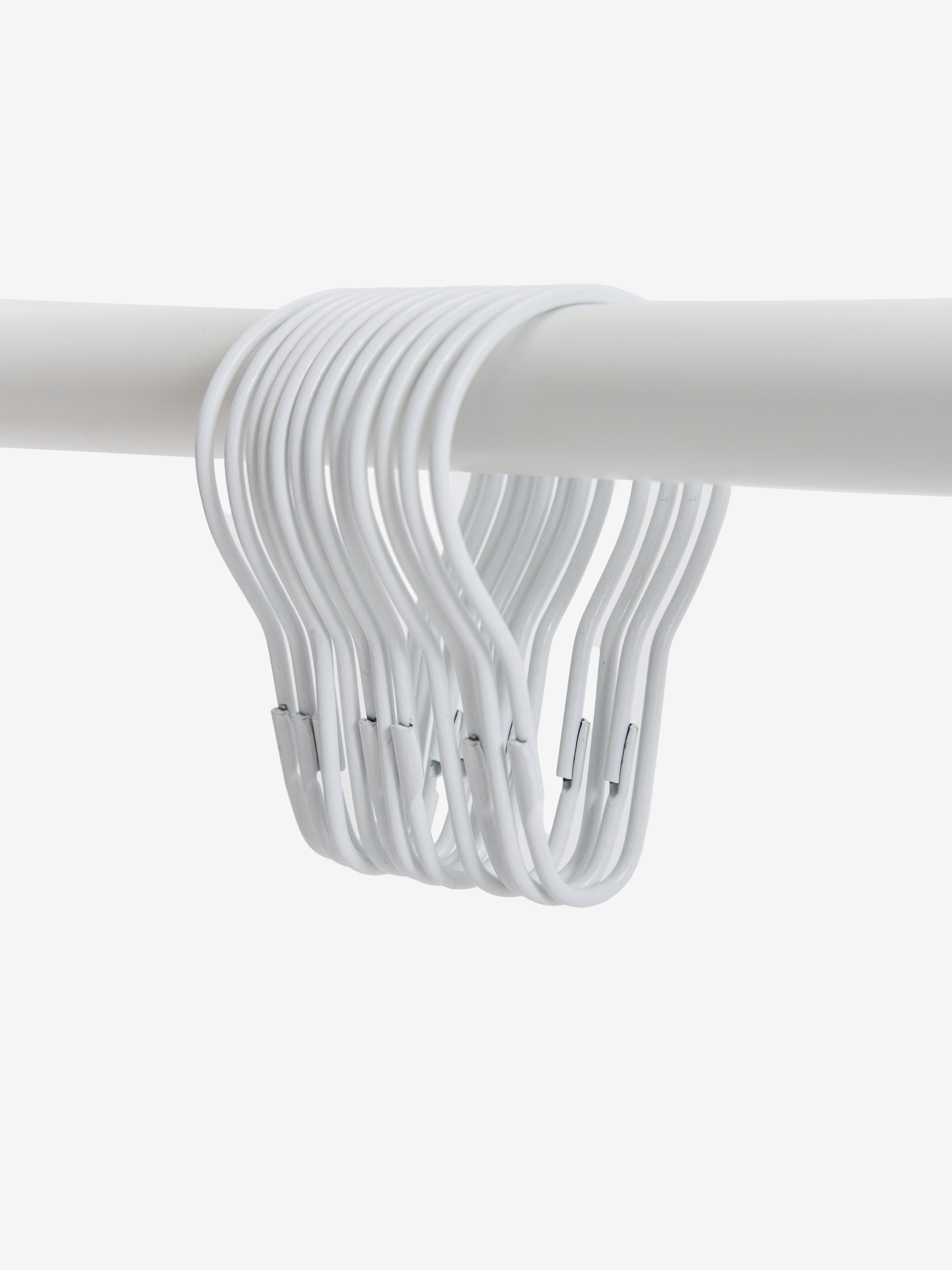 ווי מתכת לוילון אמבטיה