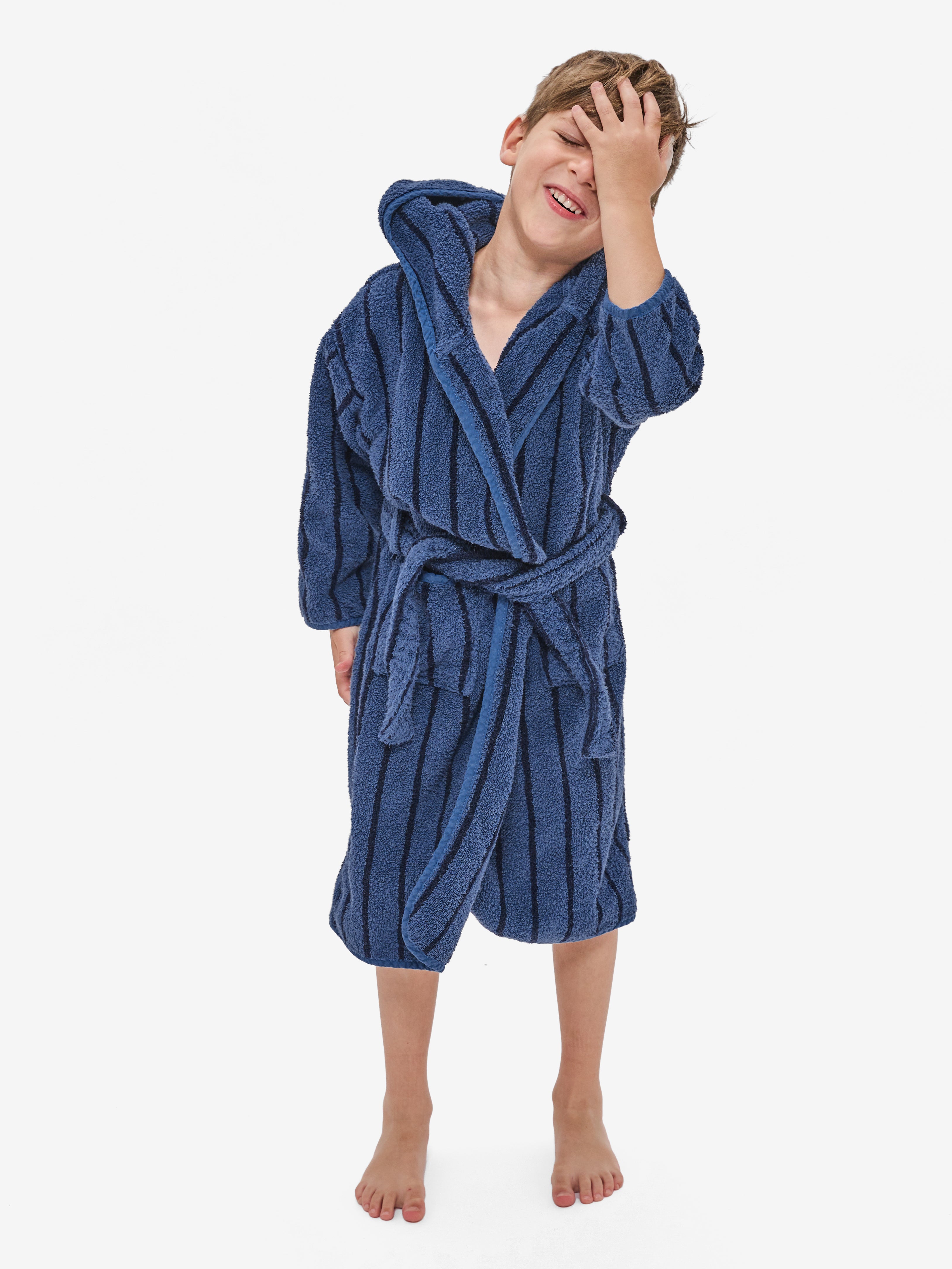 חלוק רחצה פסים ילדים Sea & Sky