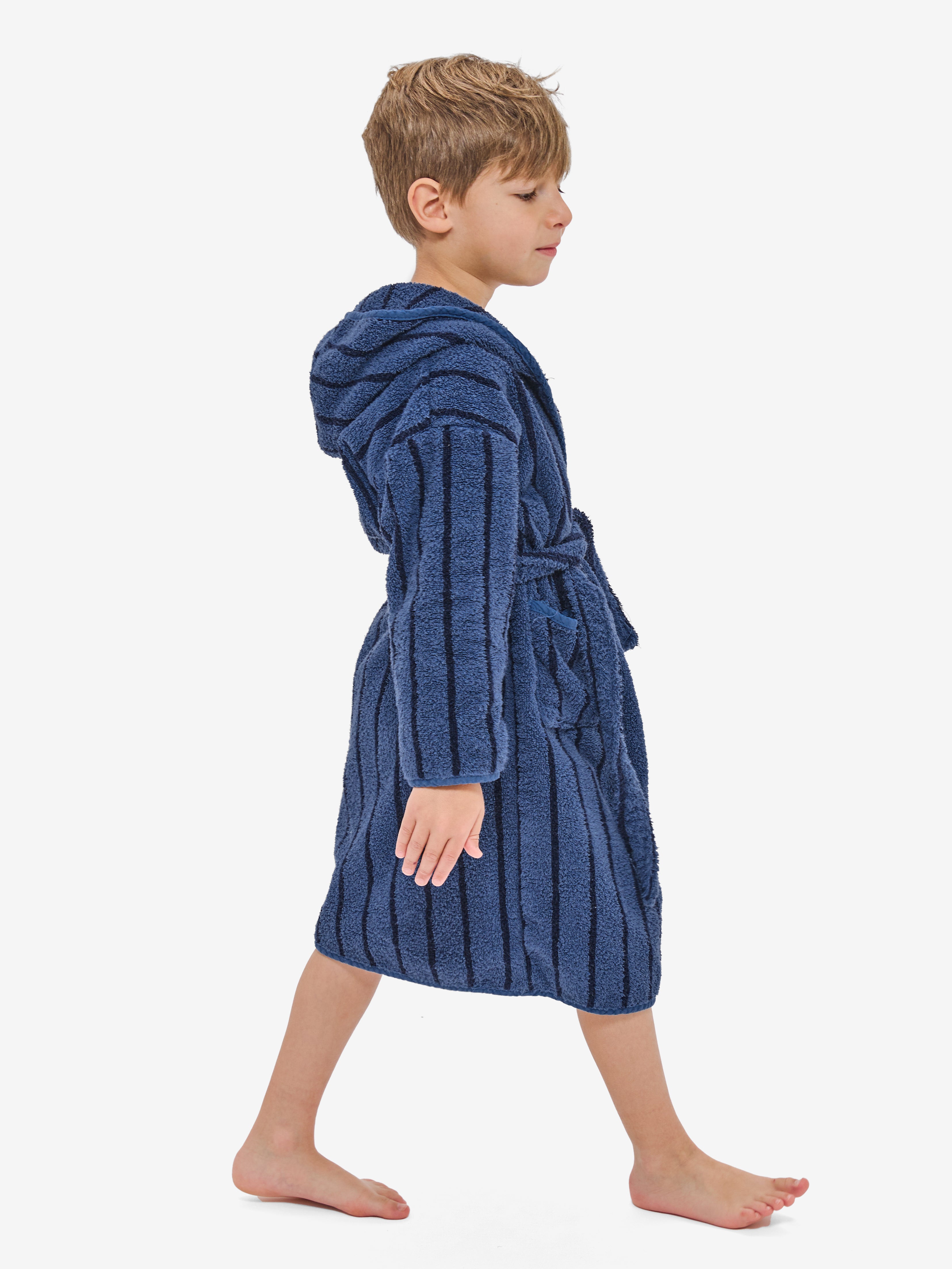 חלוק רחצה פסים ילדים Sea & Sky