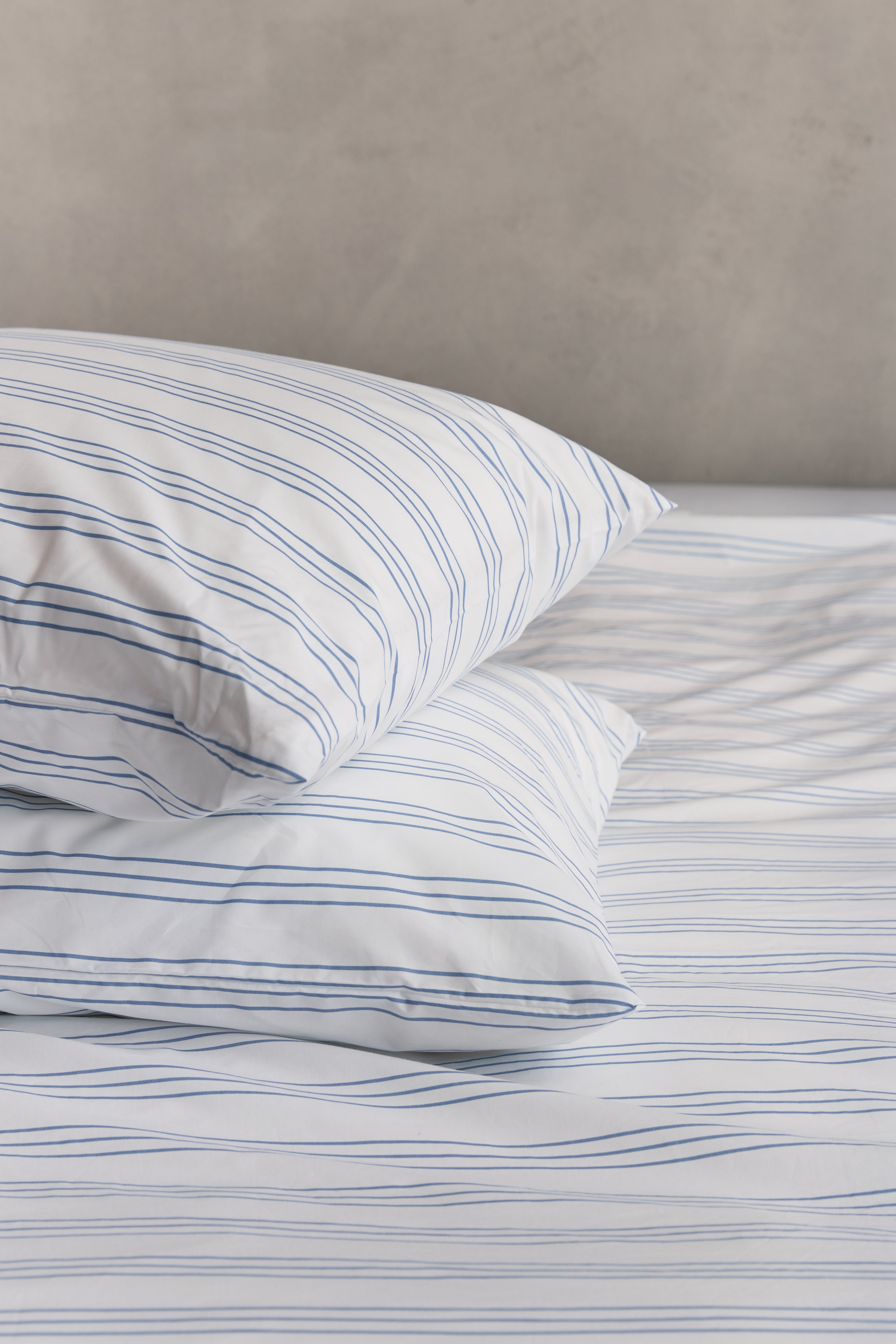 סט מצעי פרקל Ocean Breeze Stripes