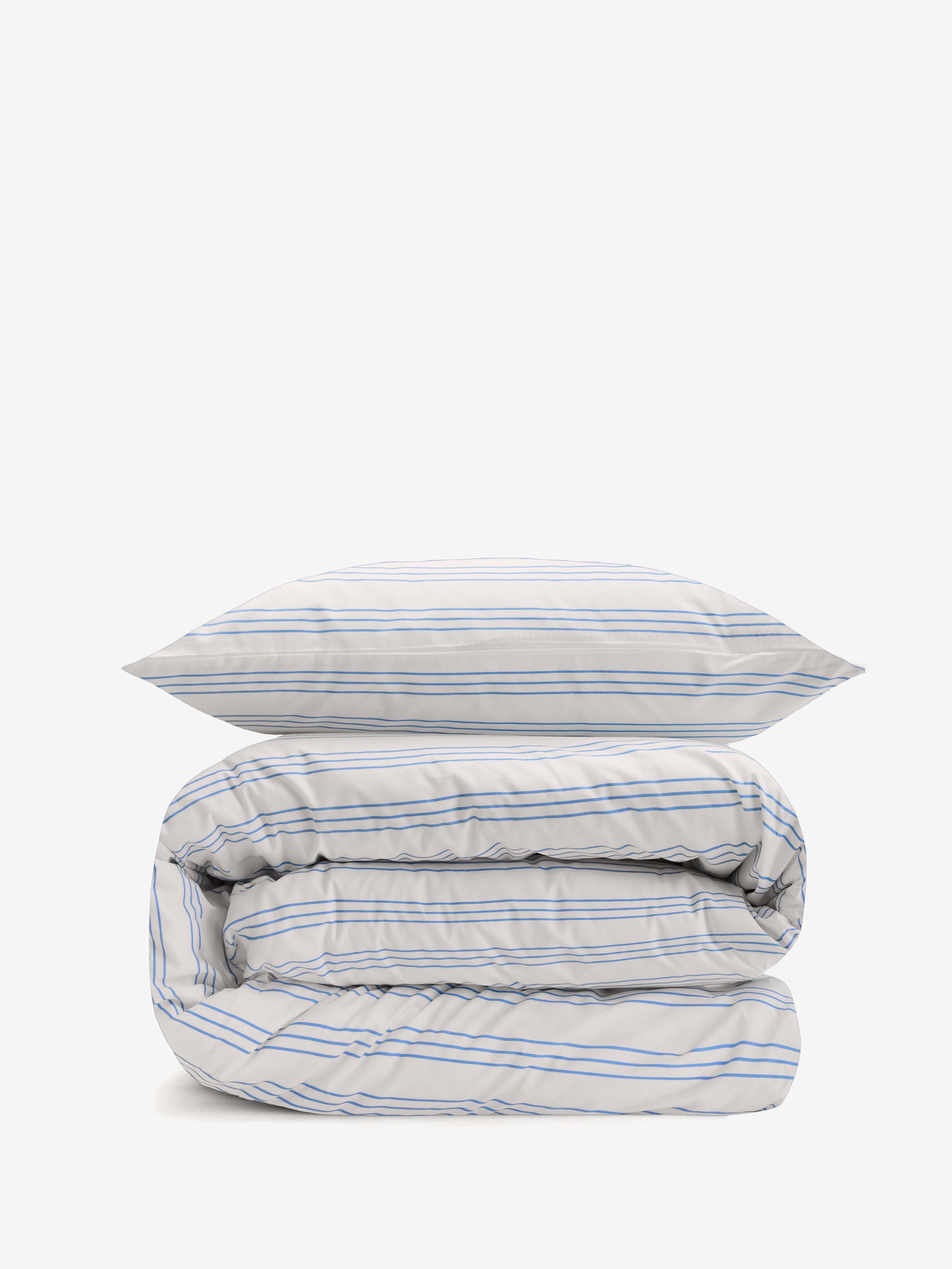 סט מצעי פרקל Ocean Breeze Stripes