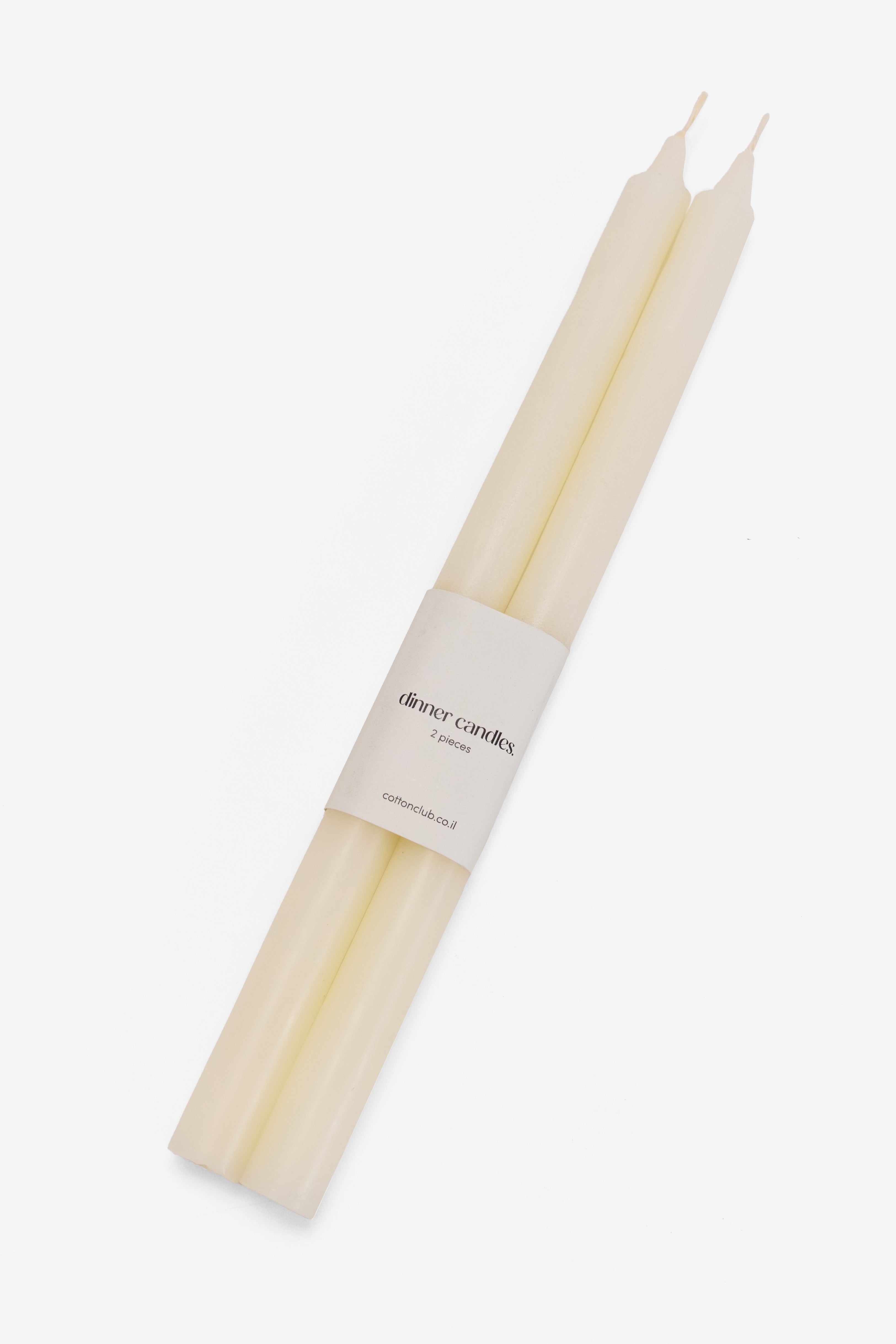 זוג נרות פמוטים ריחניים Oat