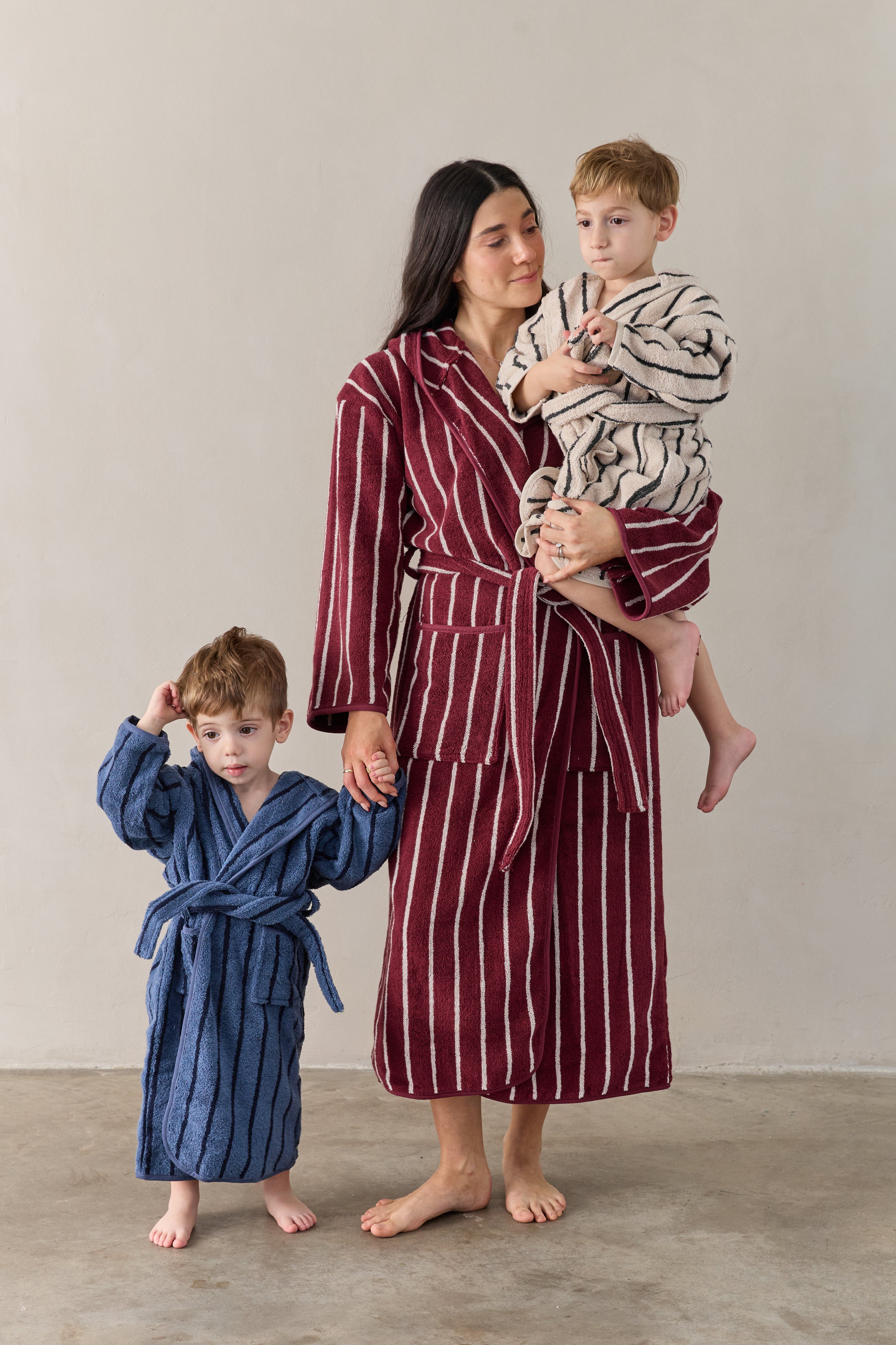 חלוק רחצה פסים ילדים Sea & Sky