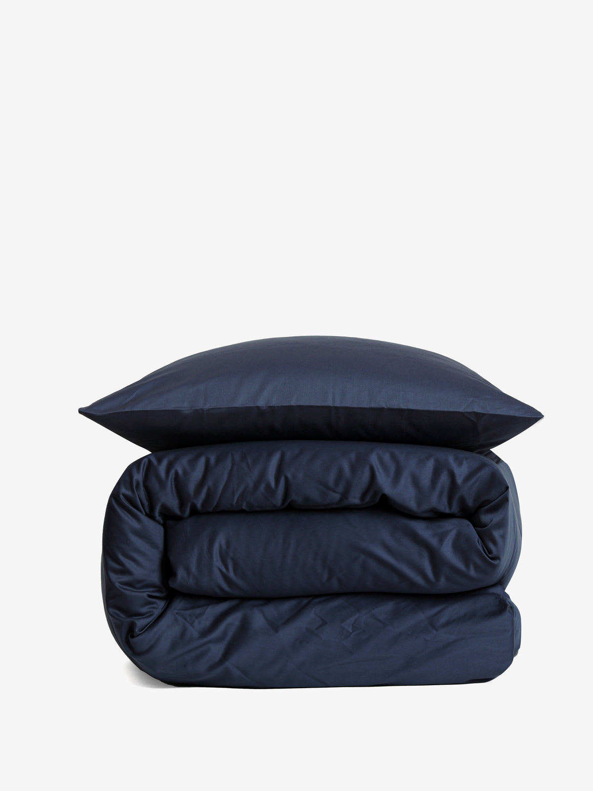 סט מצעי סאטן 500 Navy