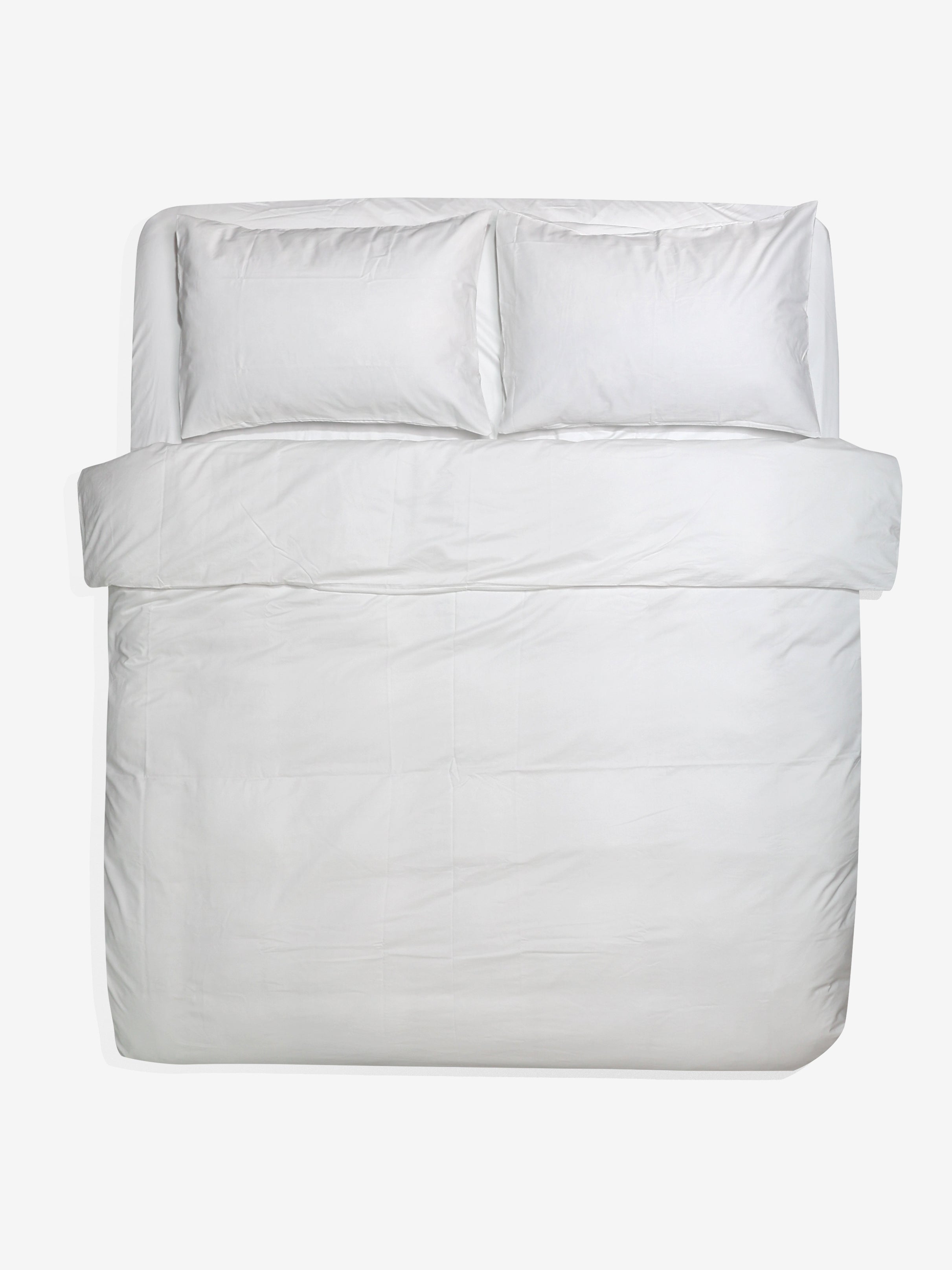 סט מצעי סאטן 500 White