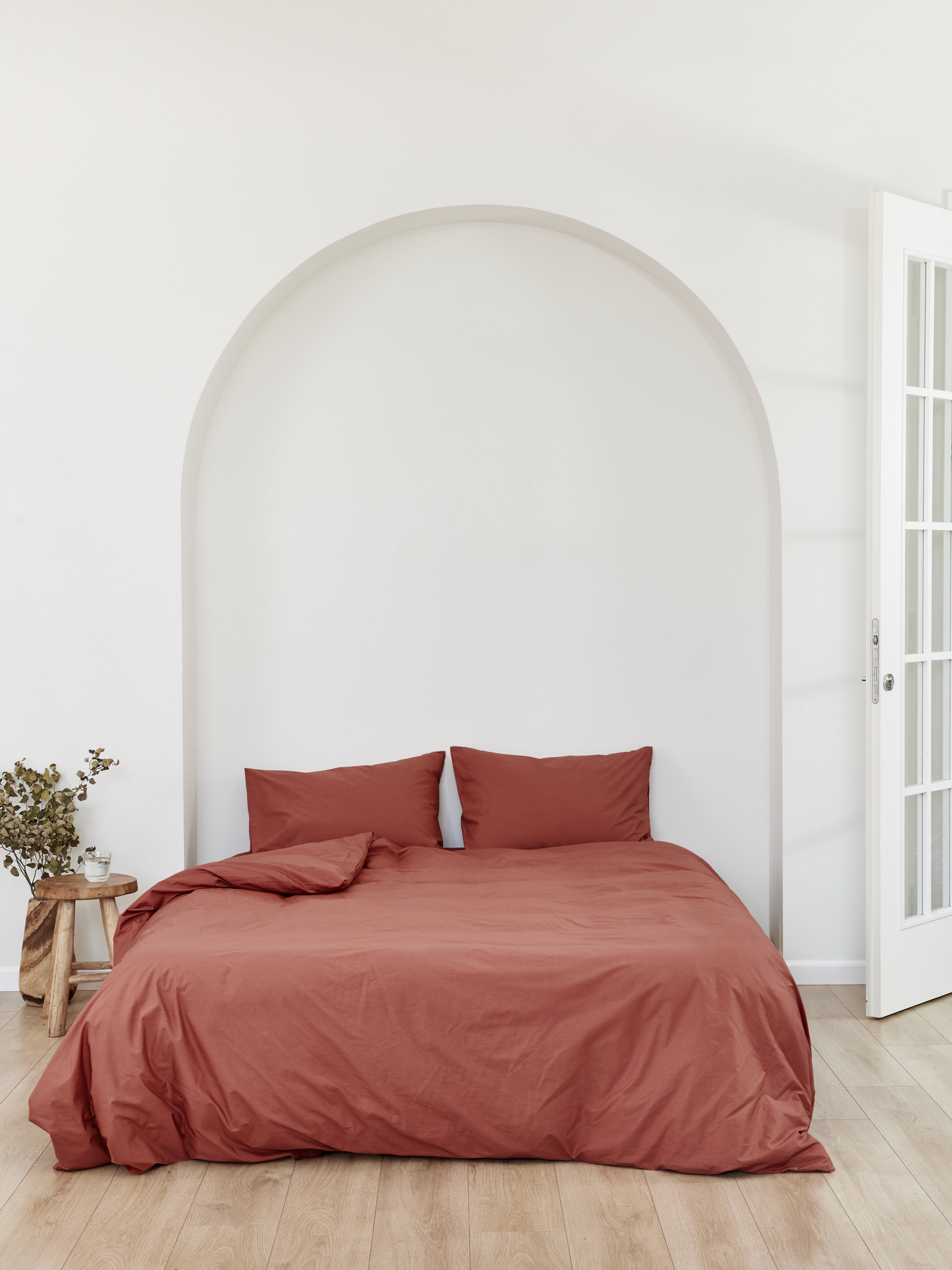 סט מצעי פרקל Terracotta