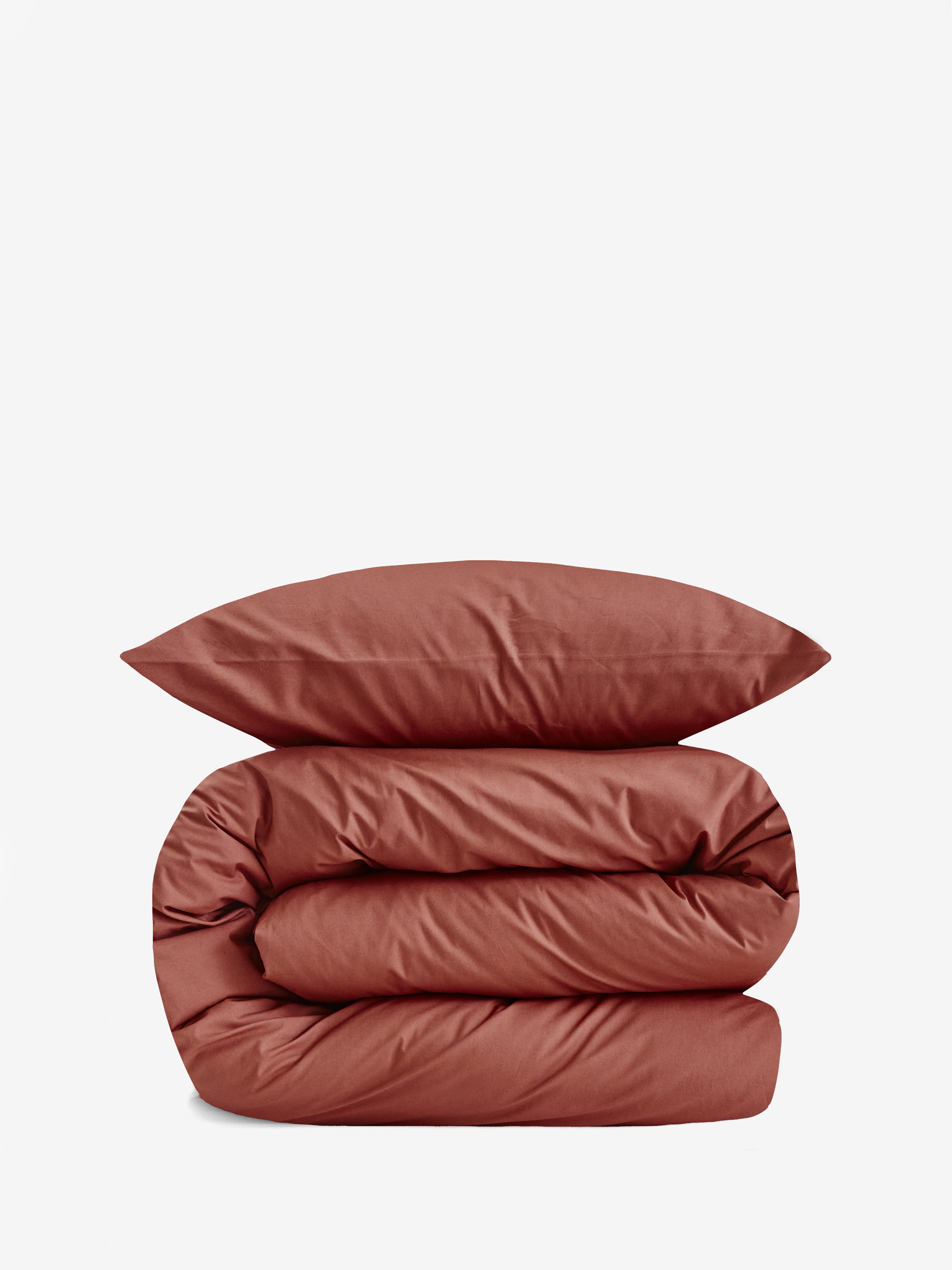 סט מצעי פרקל Terracotta