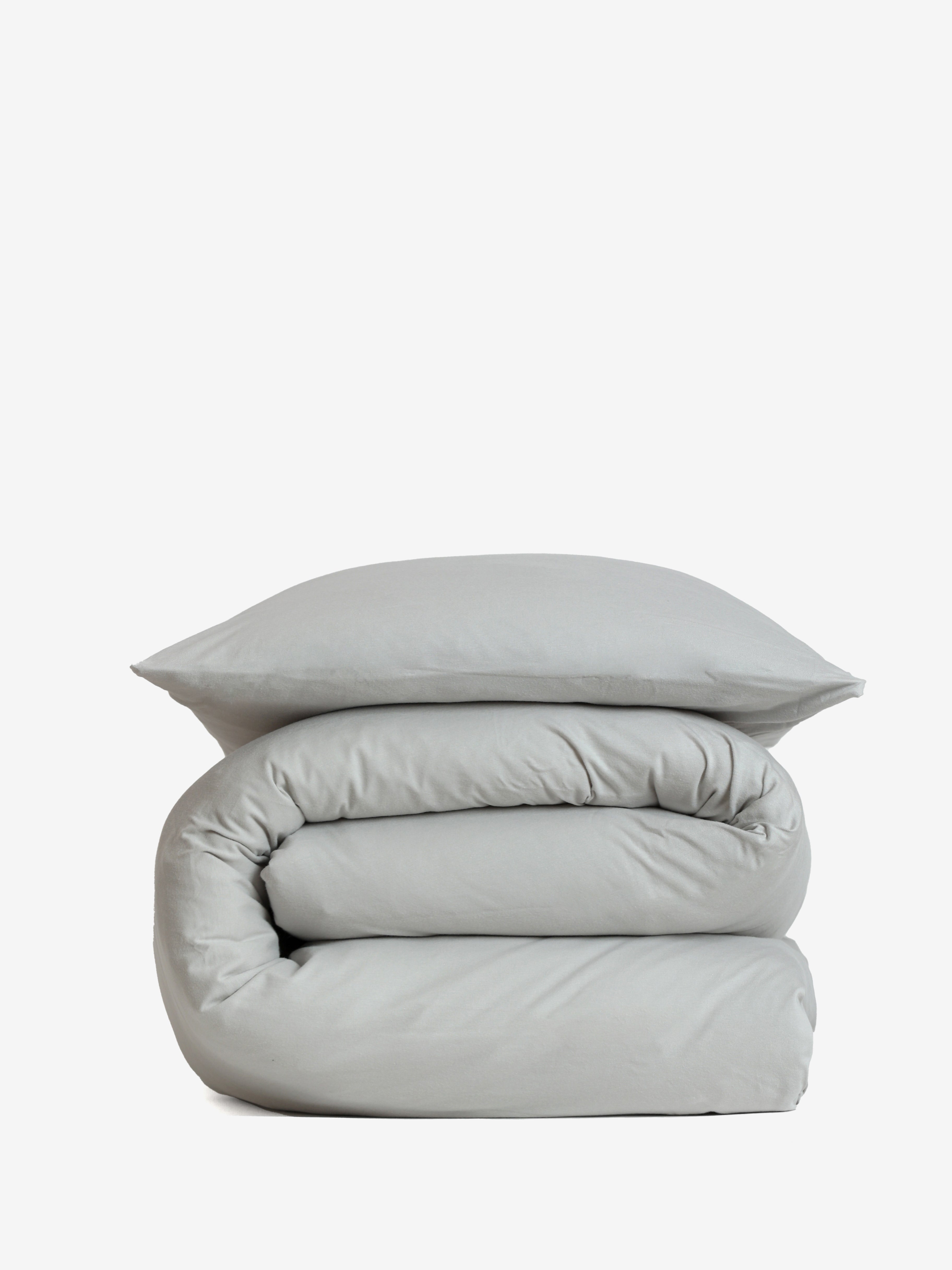 סט מצעי ג'רסי Light Gray