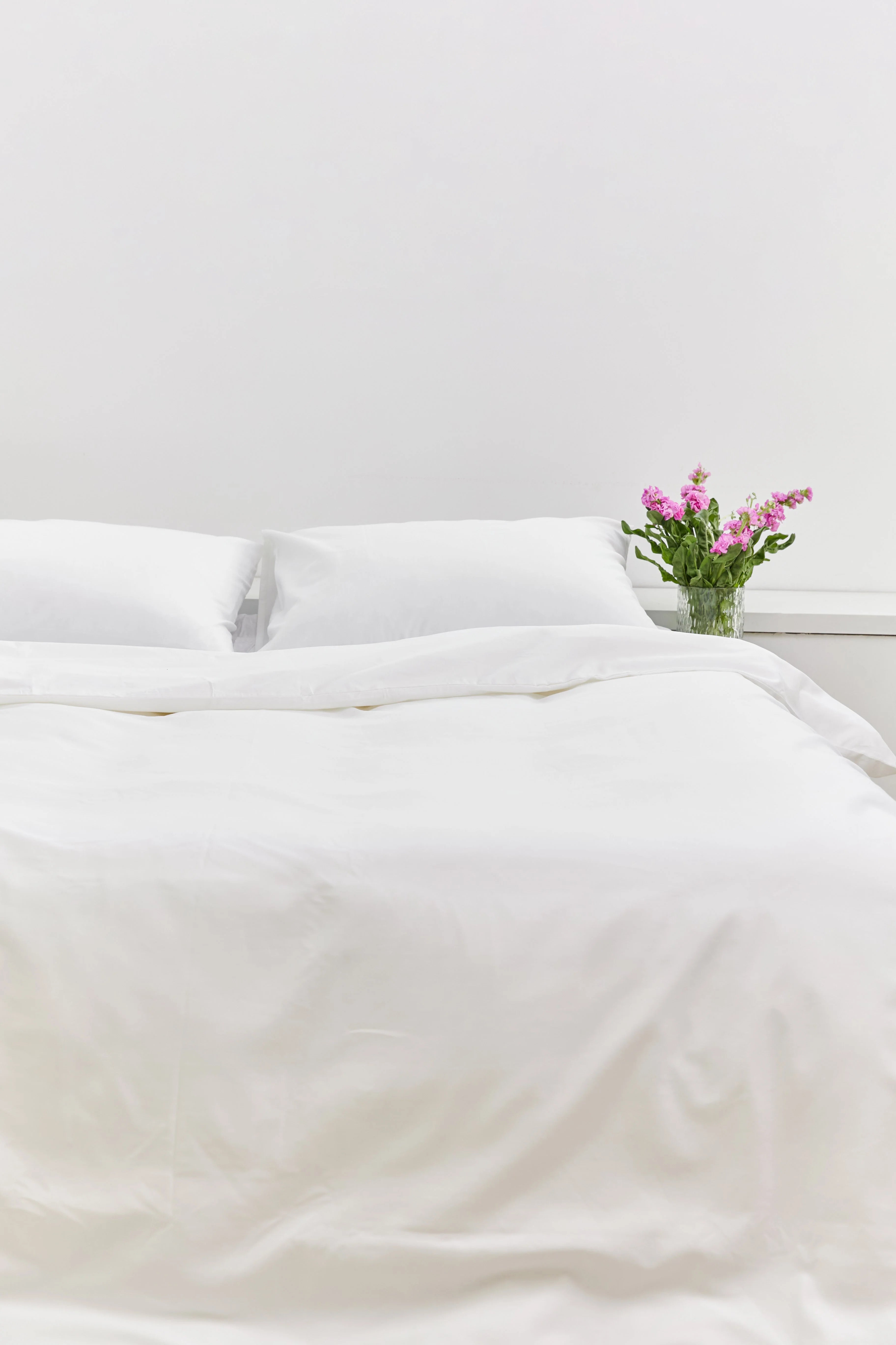 סט מצעי סאטן 500 White