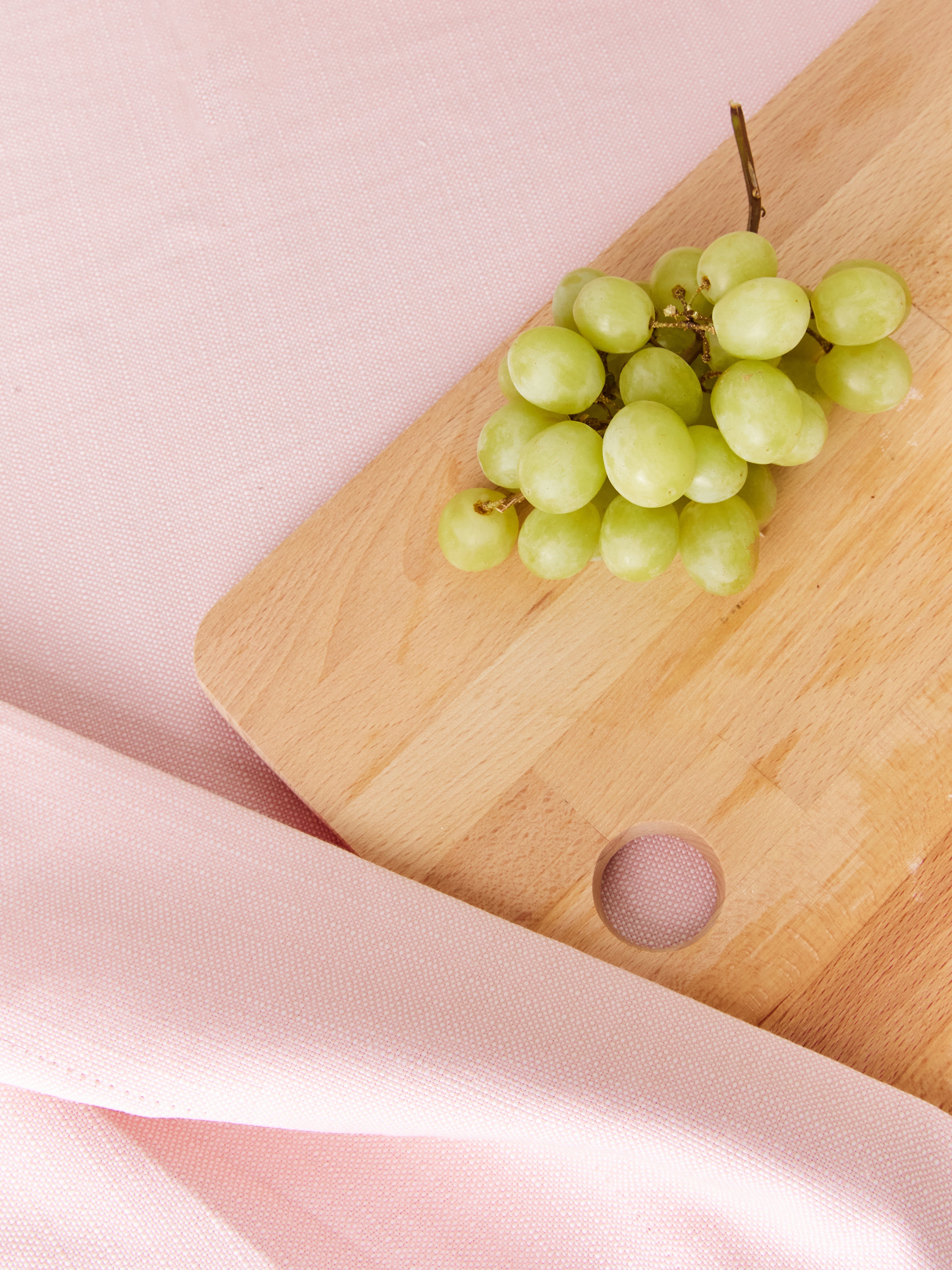 pink tablecloth