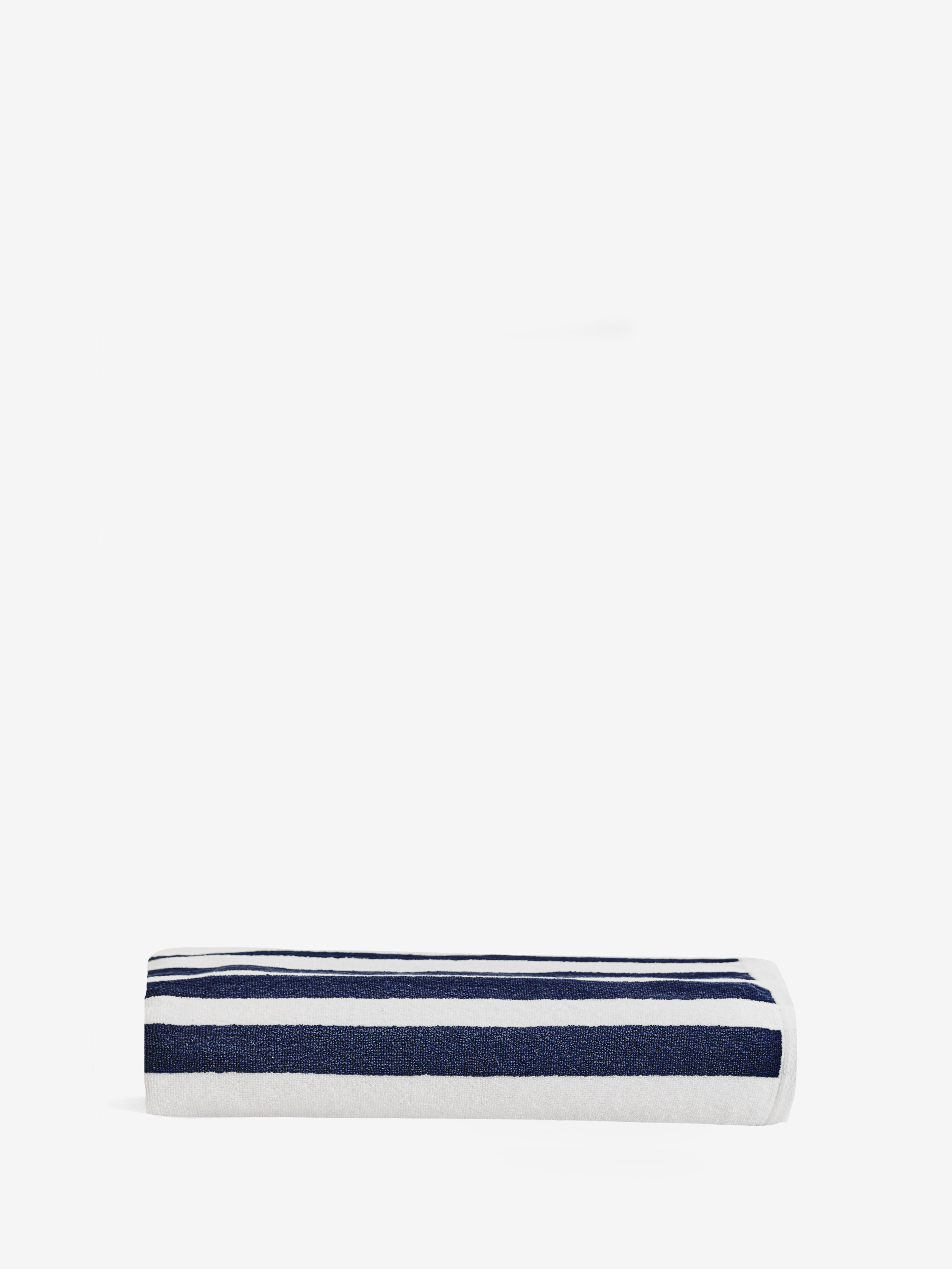 מגבת חוף Navy Stripes