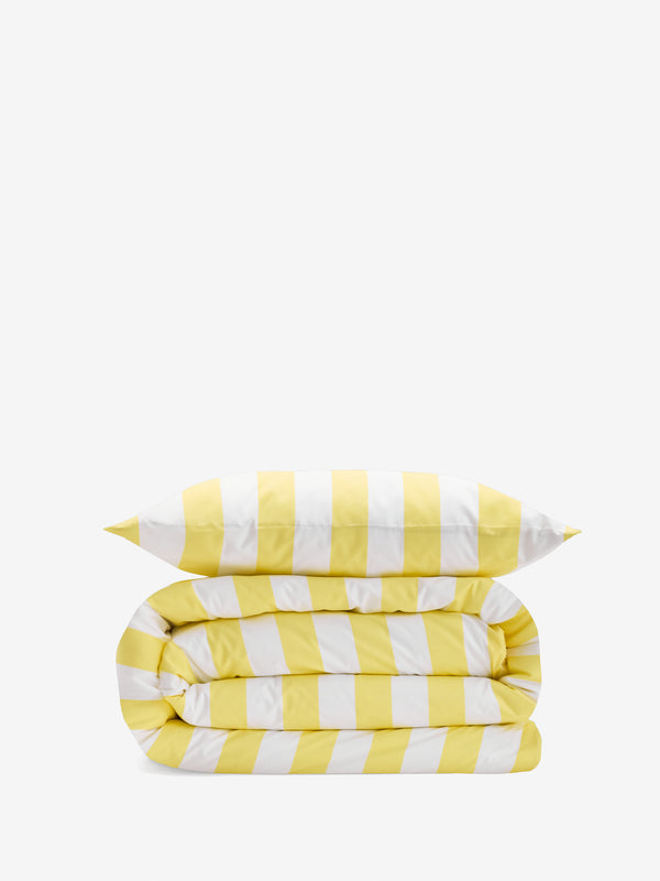 סט מצעי פרקל ילדים Banana Strips