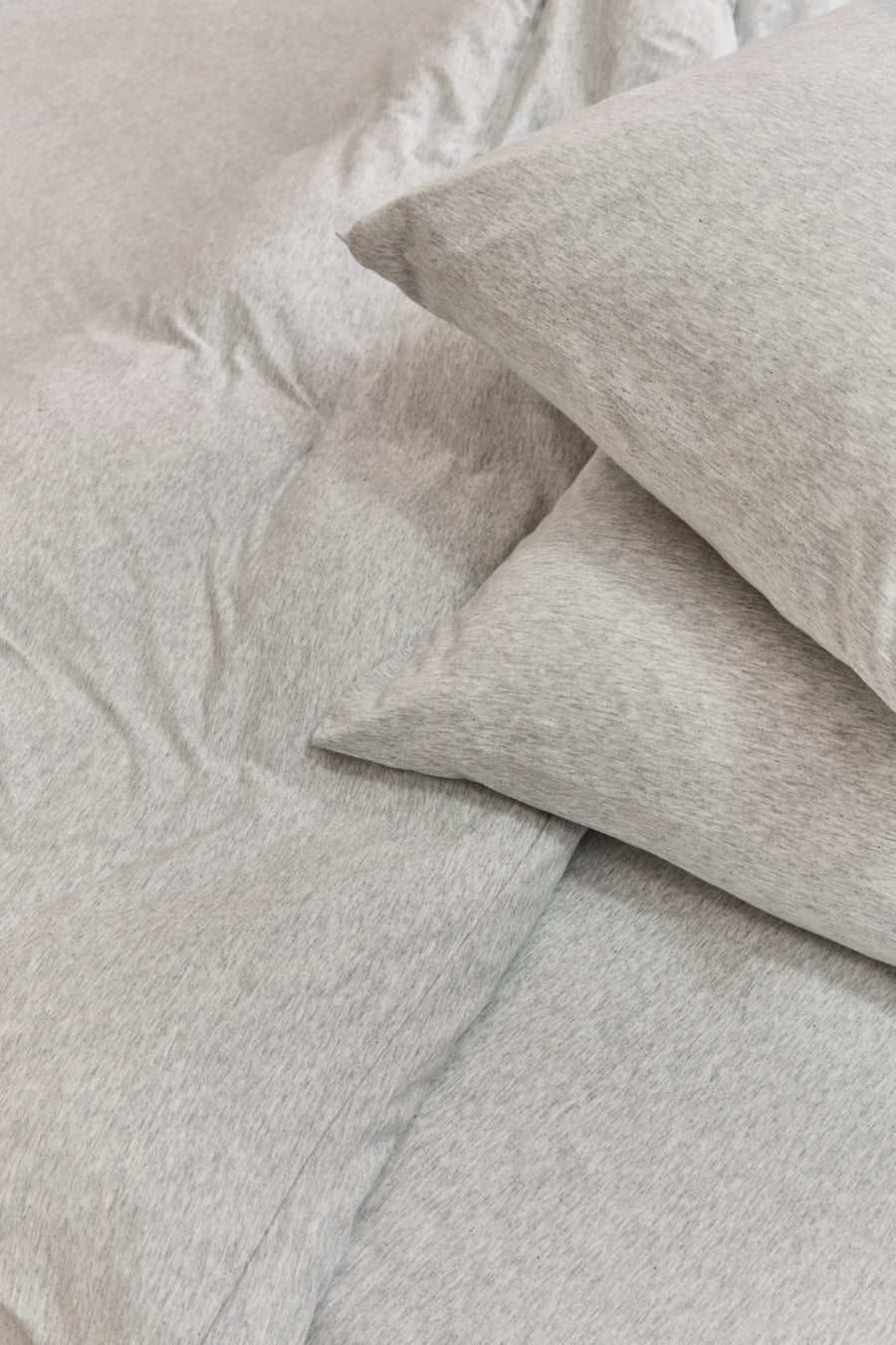 סט מצעי ג'רסי במבוק Light.Gray.Malange
