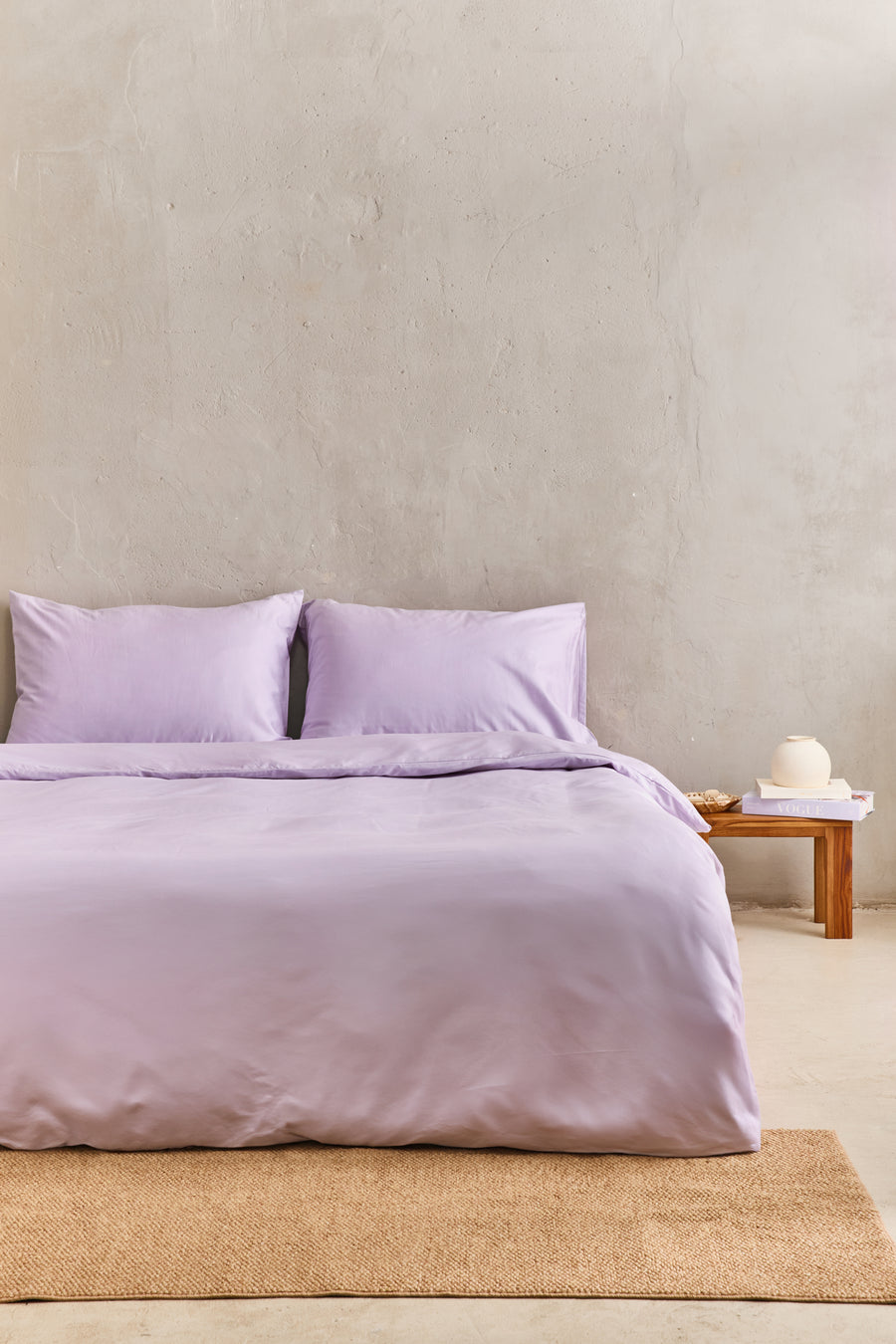 סט מצעי סאטן 500 Lilac.Mist