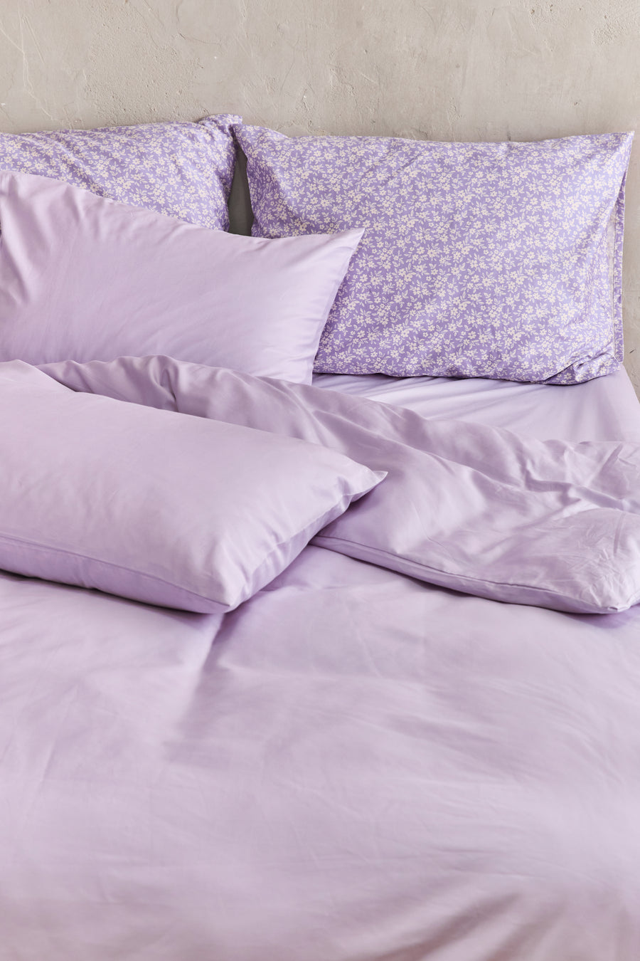סט מצעי סאטן 500 Lilac.Mist