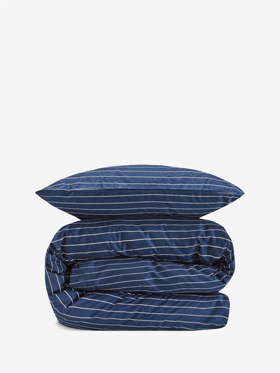 סט מצעי סאטן 500 Marine Stripes