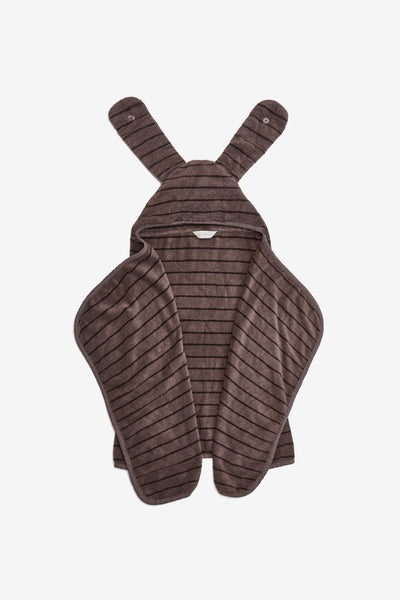 מגבת תינוקות Cuddle Double Brown