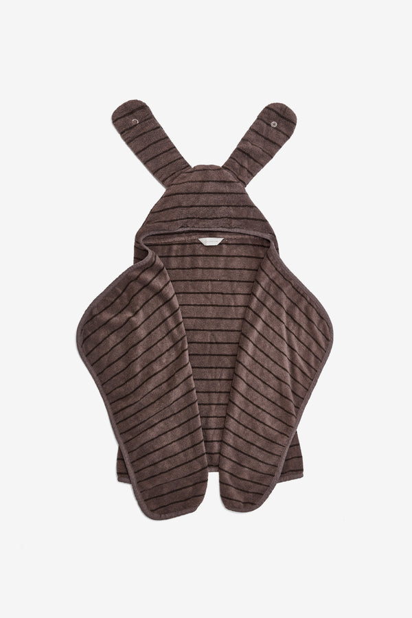 מגבת תינוקות Cuddle Double Brown