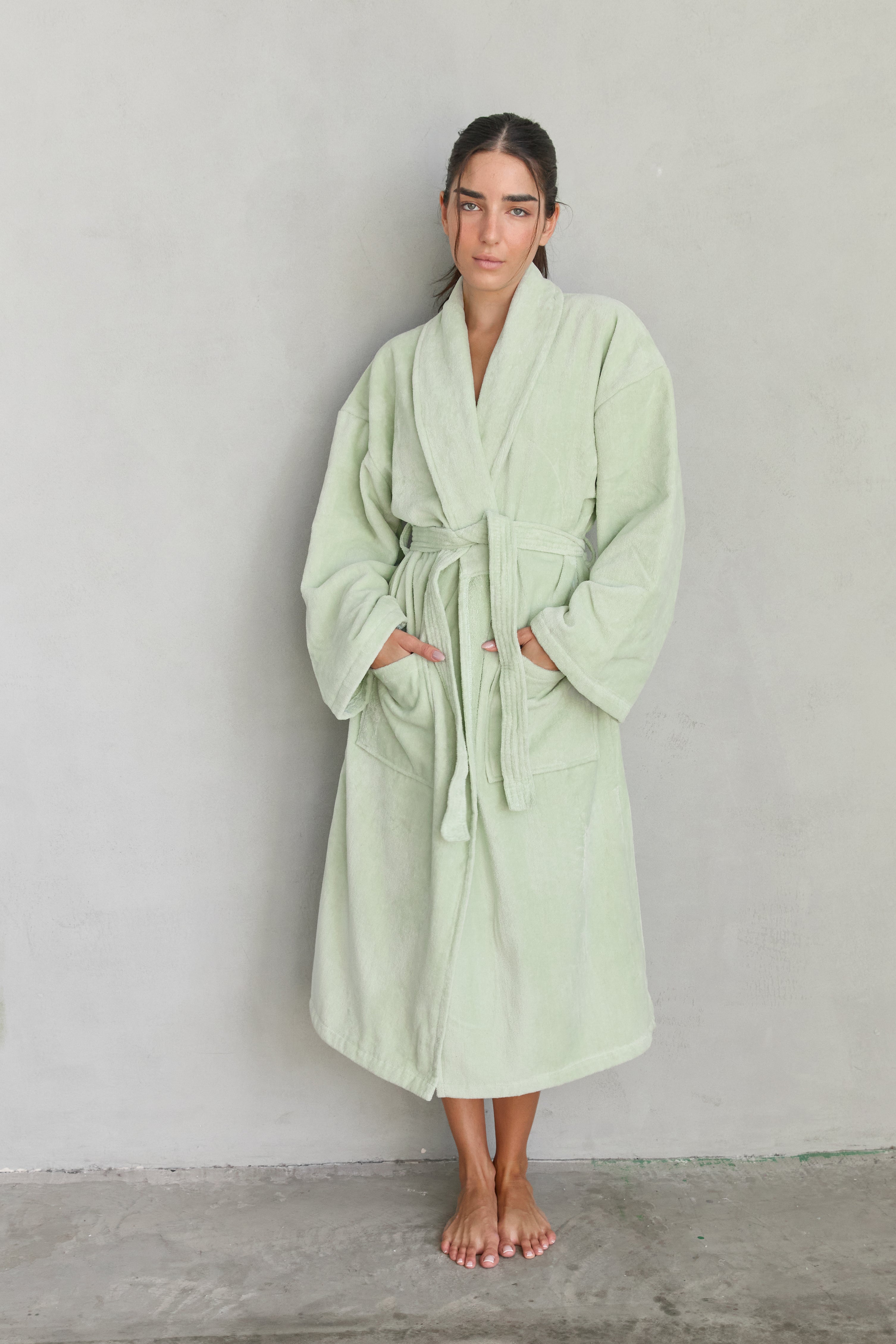 חלוק רחצה קלאסי