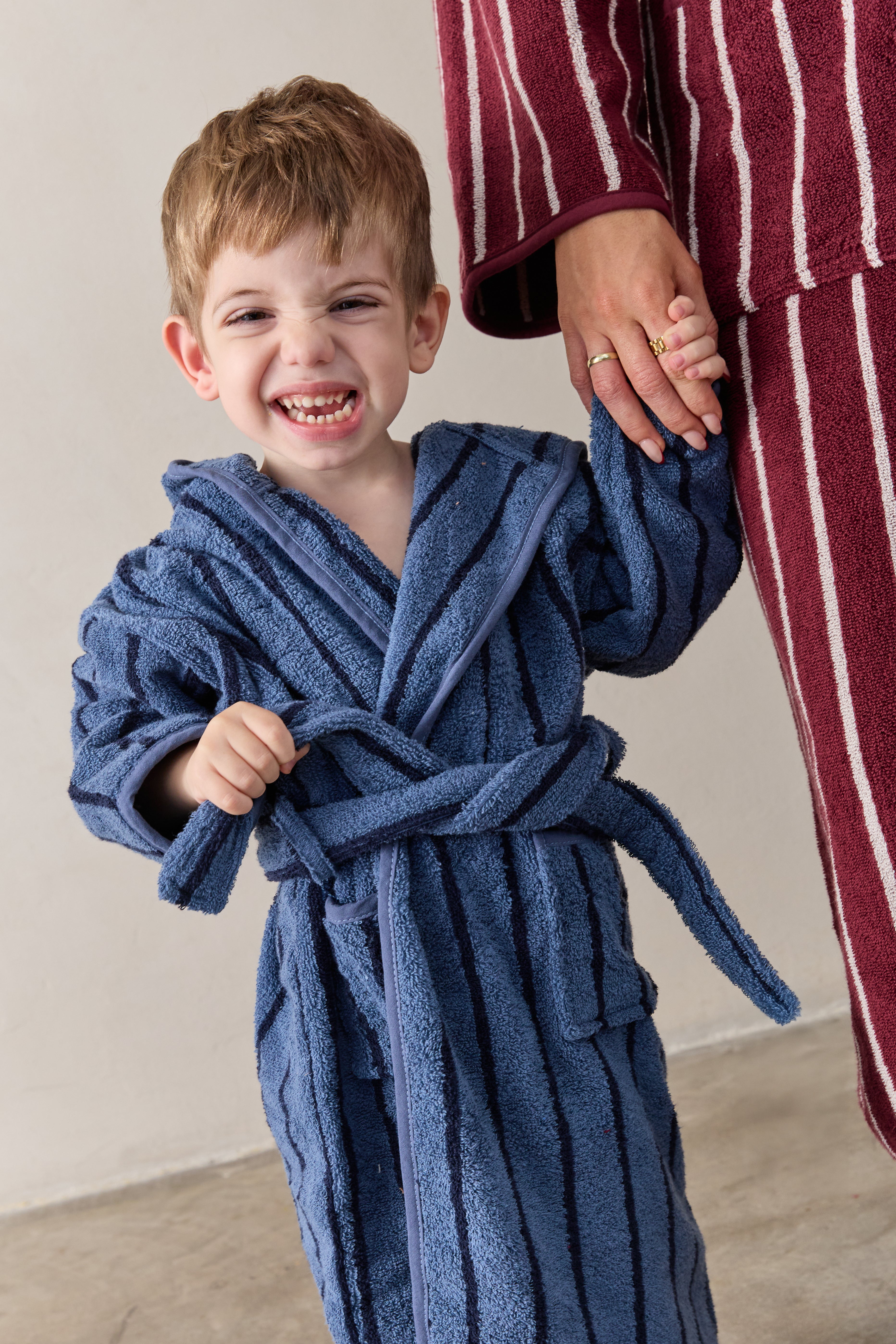 חלוק רחצה פסים ילדים Sea & Sky