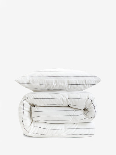 סט מצעי במבוק Black Stripes