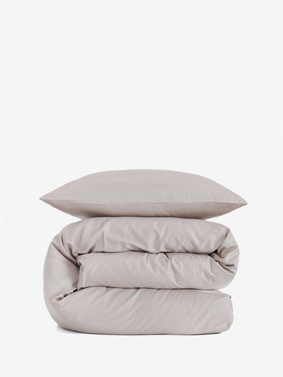 סט מצעי סאטן 500 Taupe