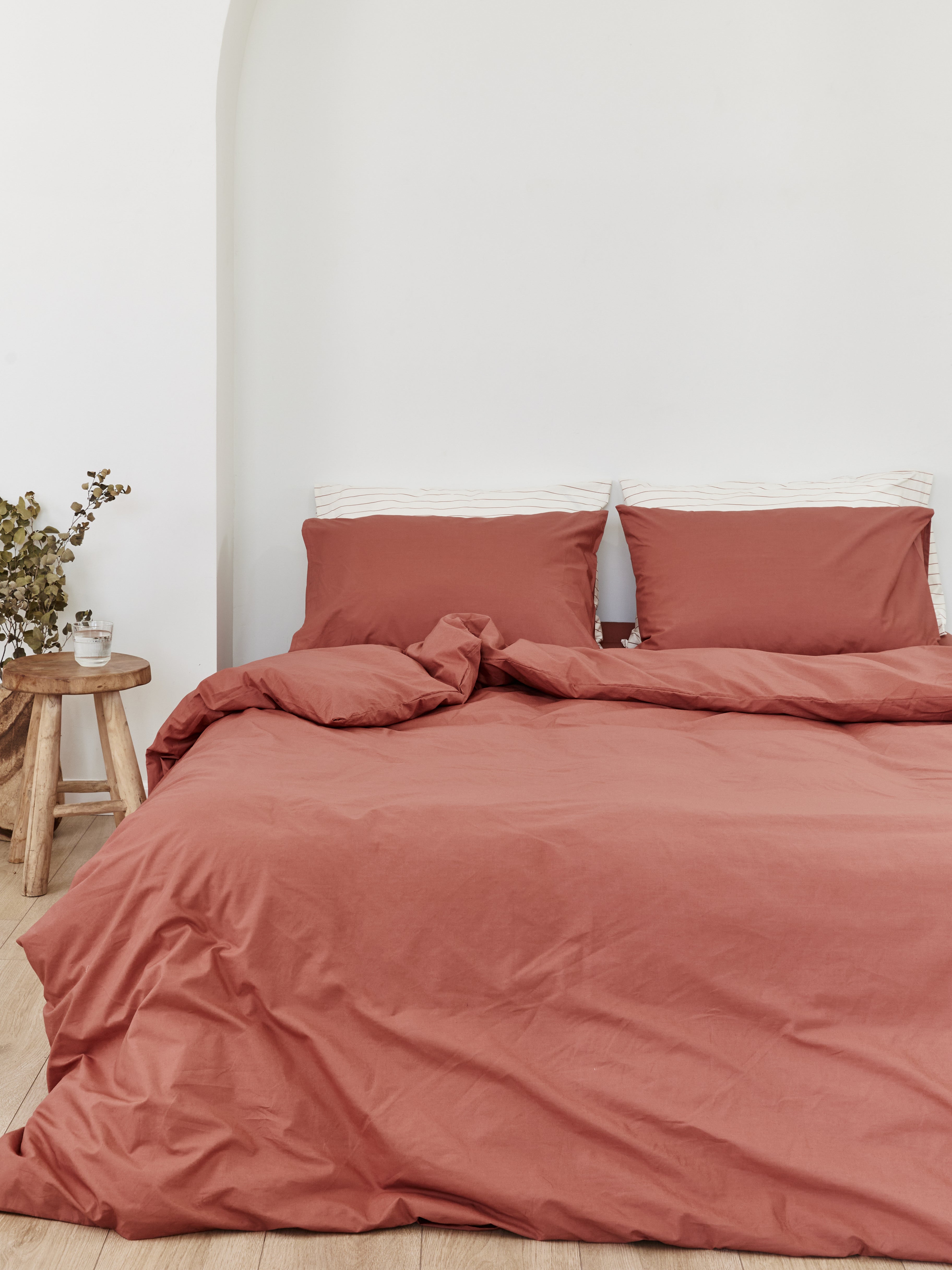 terracotta bedding