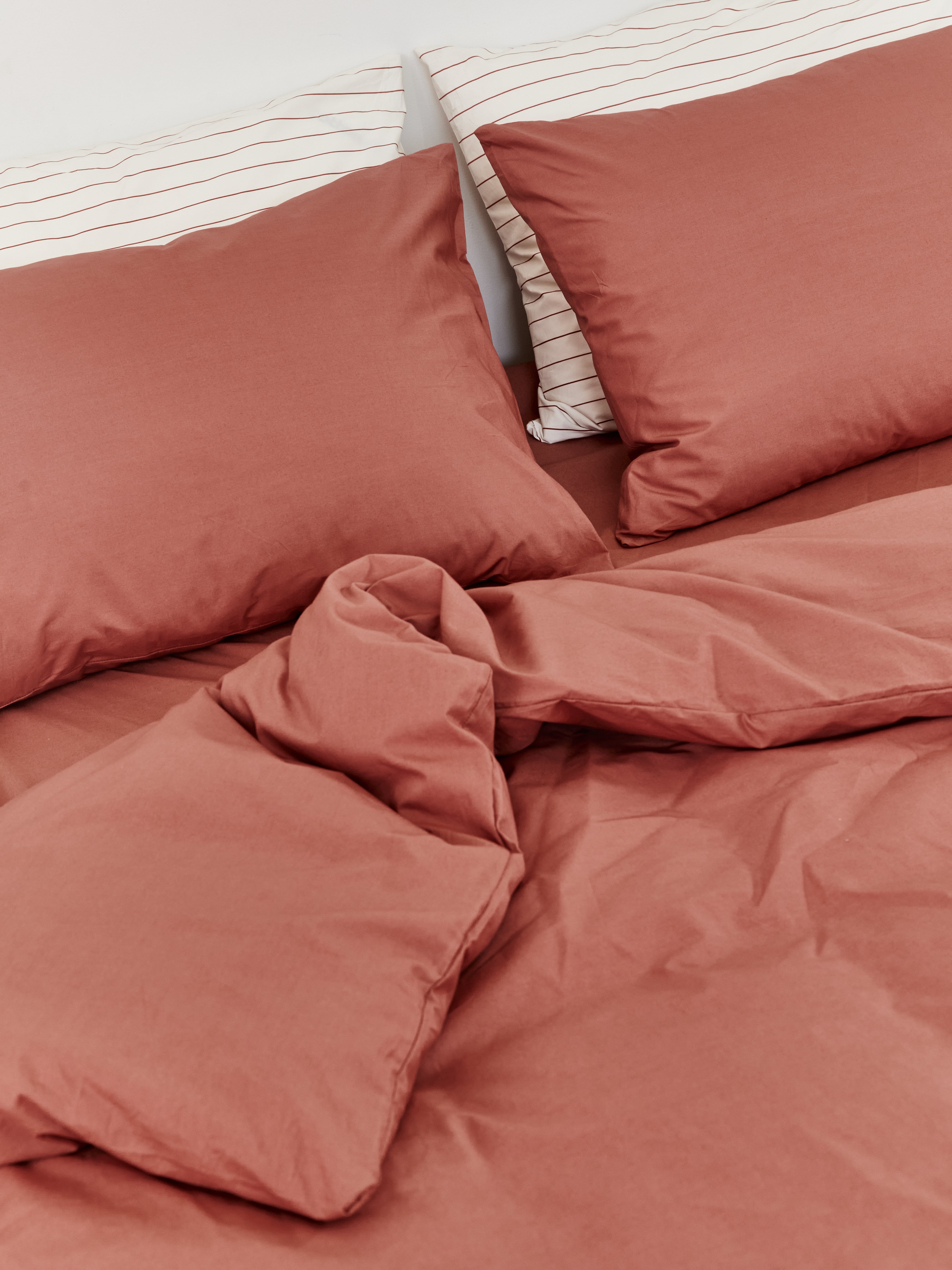 terracotta bedsheets