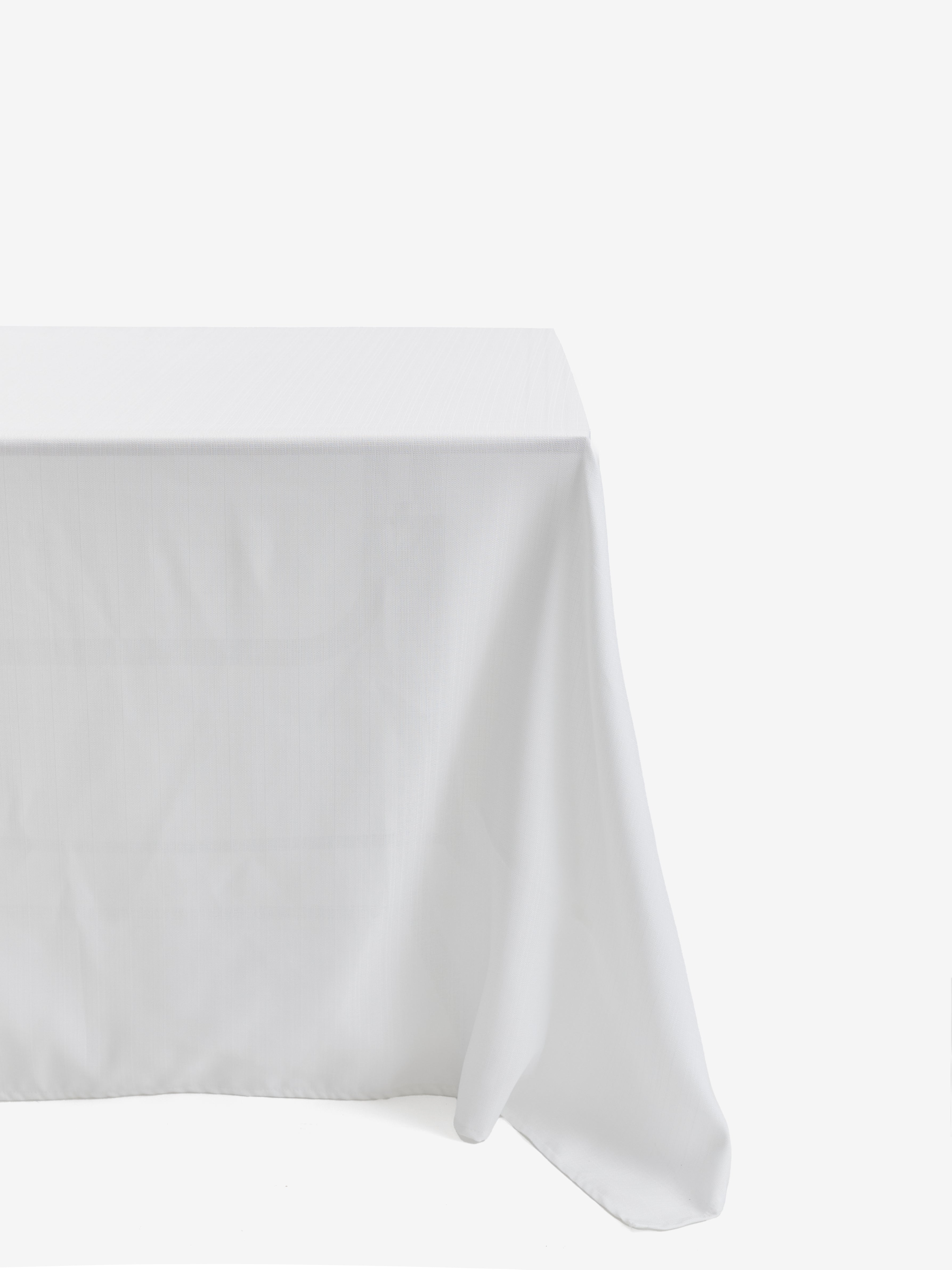 מפת דמוי פשתן White