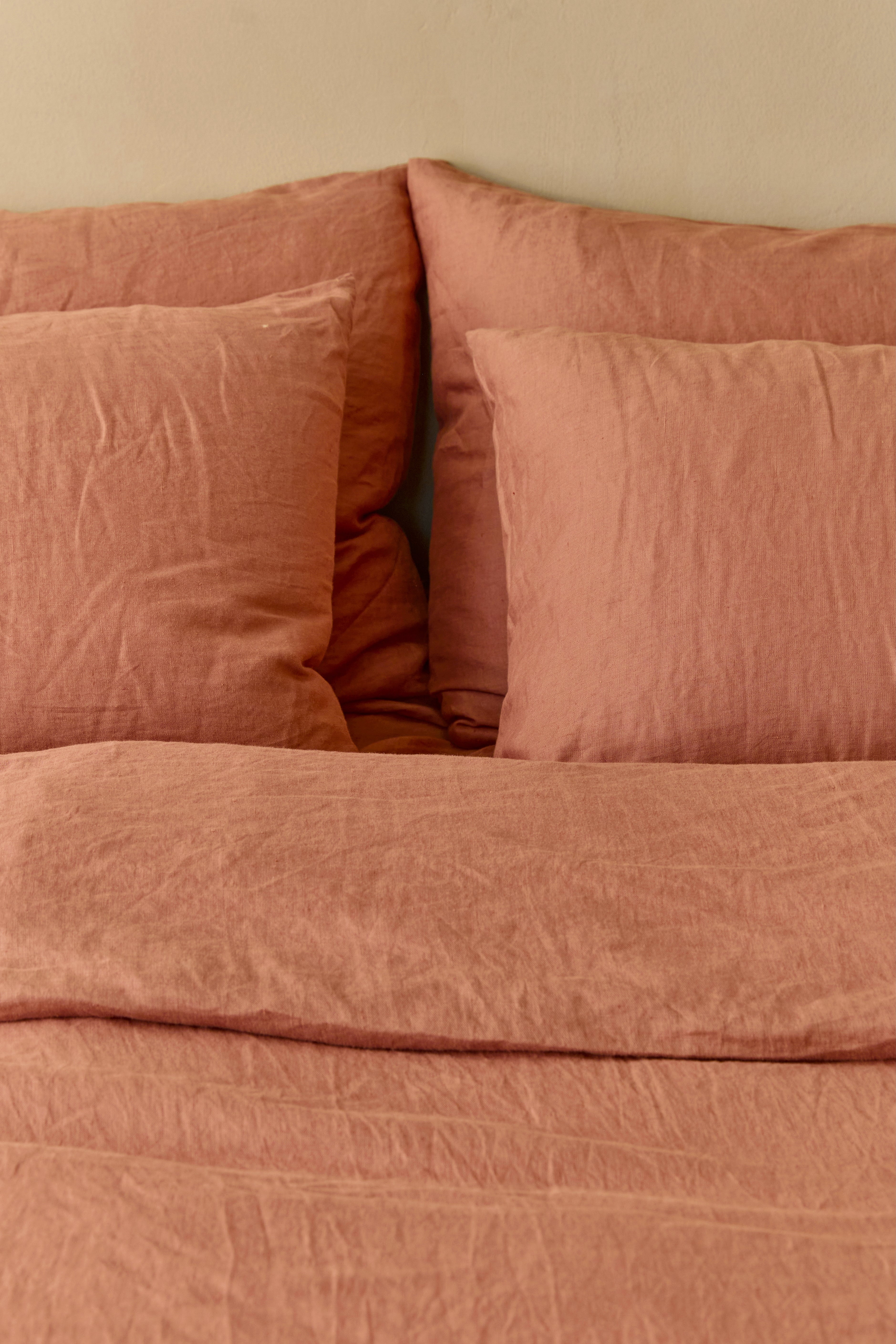 סט מצעי פשתן Mocha Brew