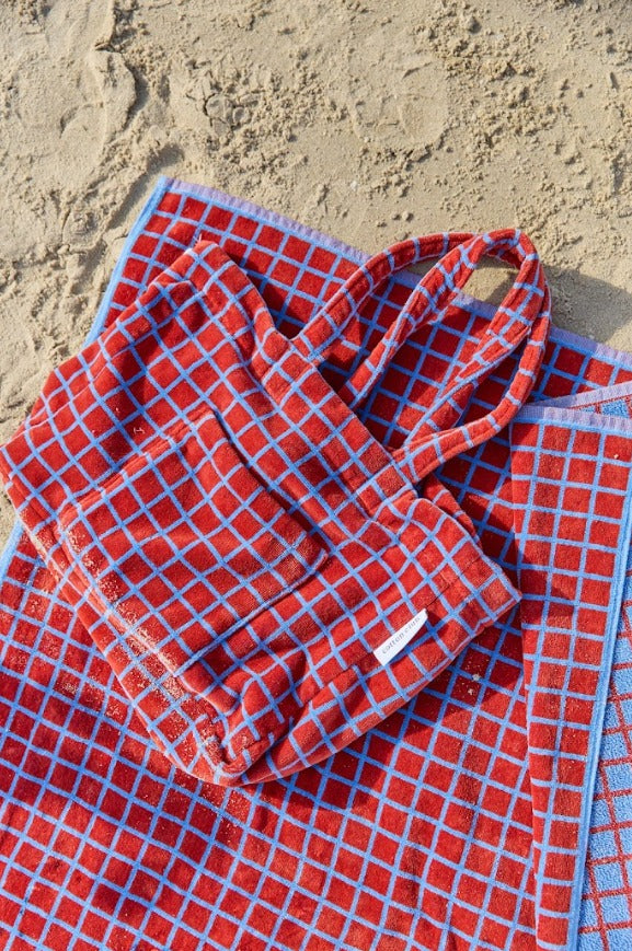 תיק חוף Sunny Grid