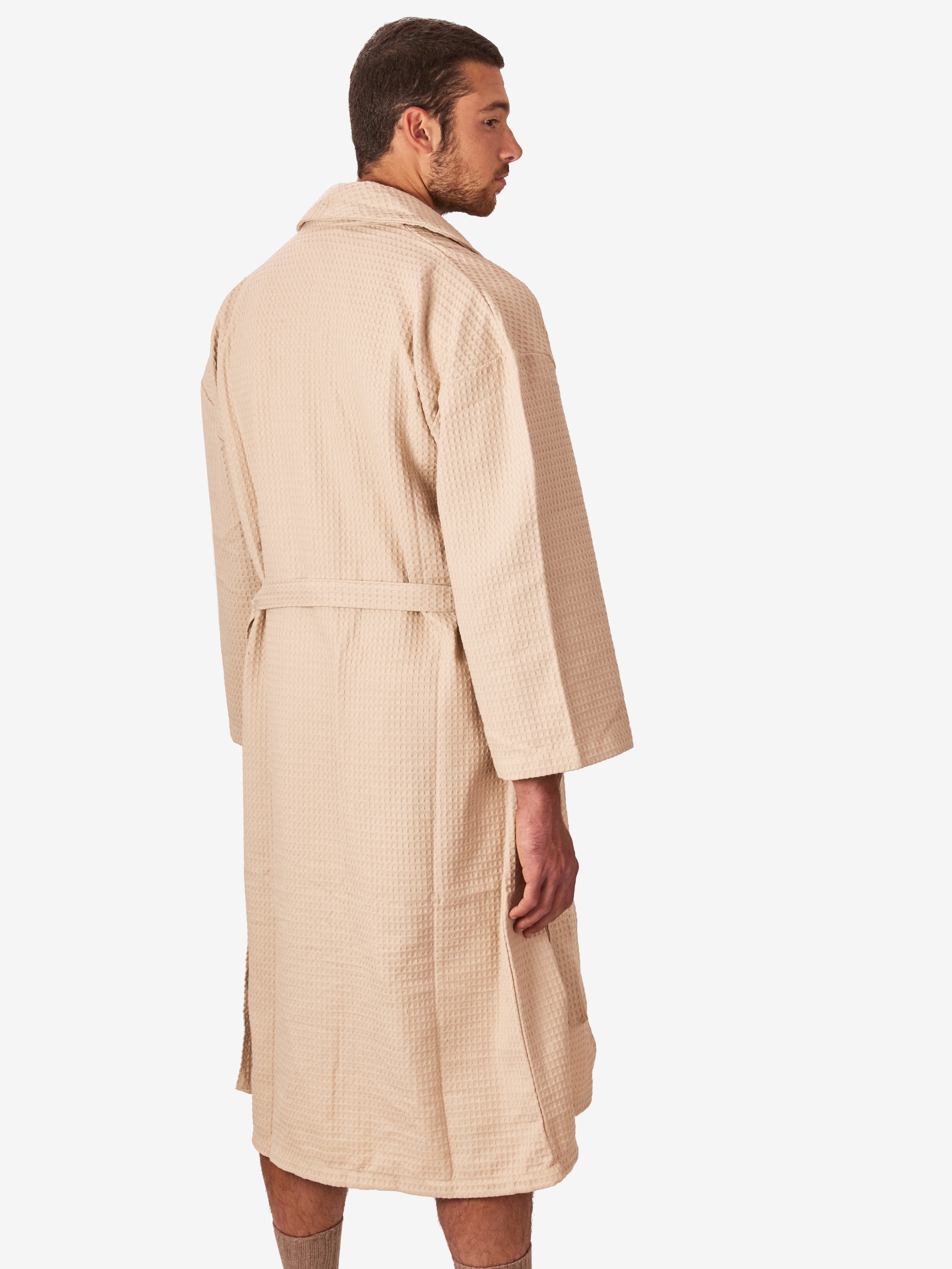 fog Waffle Robe